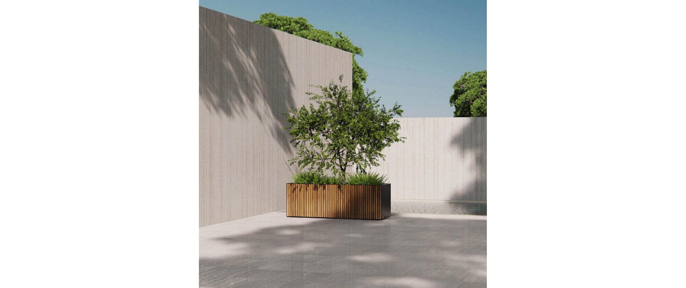 Herstera Garden Bac à plantes »Holz 150 x 50 x 50 cm«