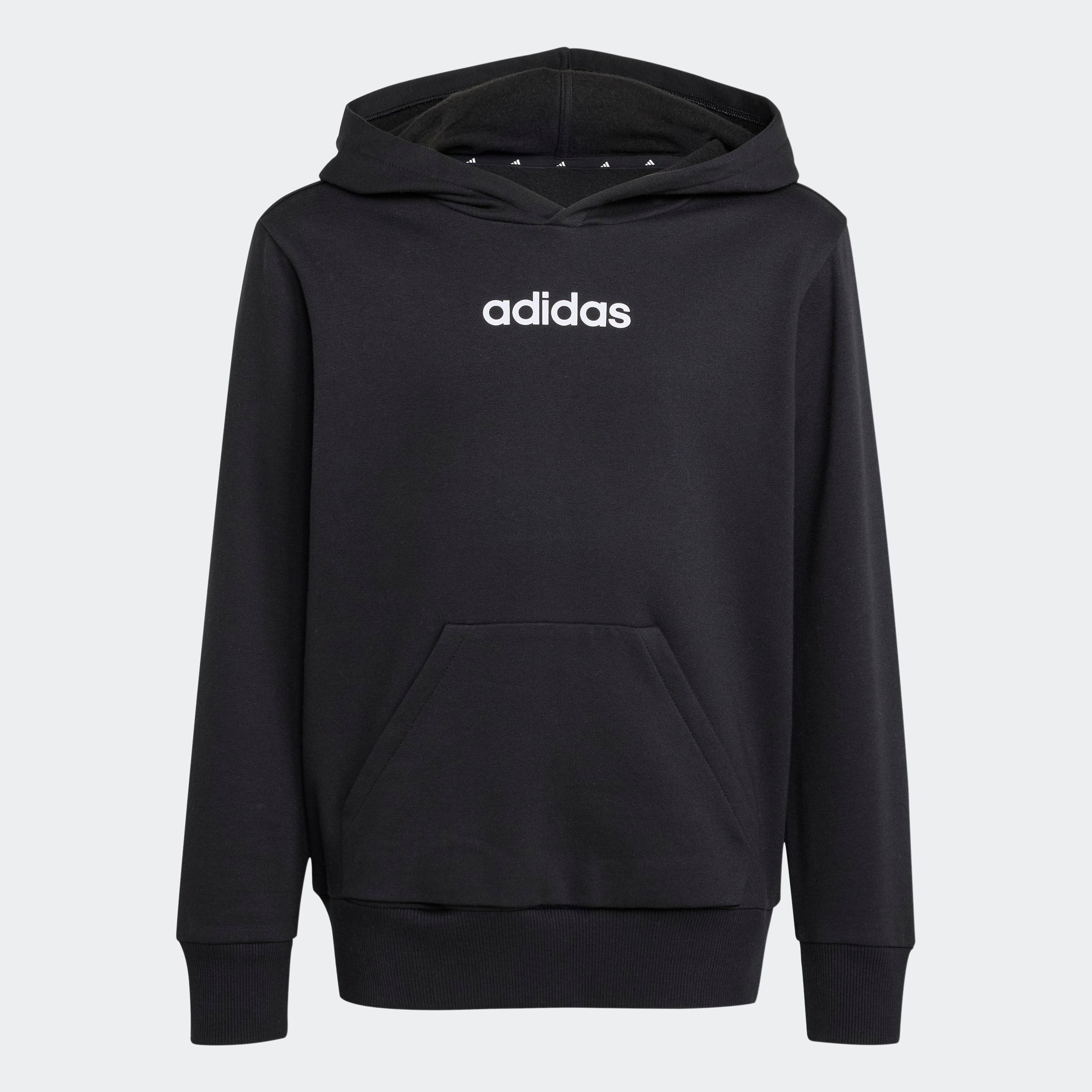 adidas Sportswear Sweat à capuche »ESSENTIALS KIDS HOODIE«, pour enfants, avec capuche, sans fermeture, longueur normale

