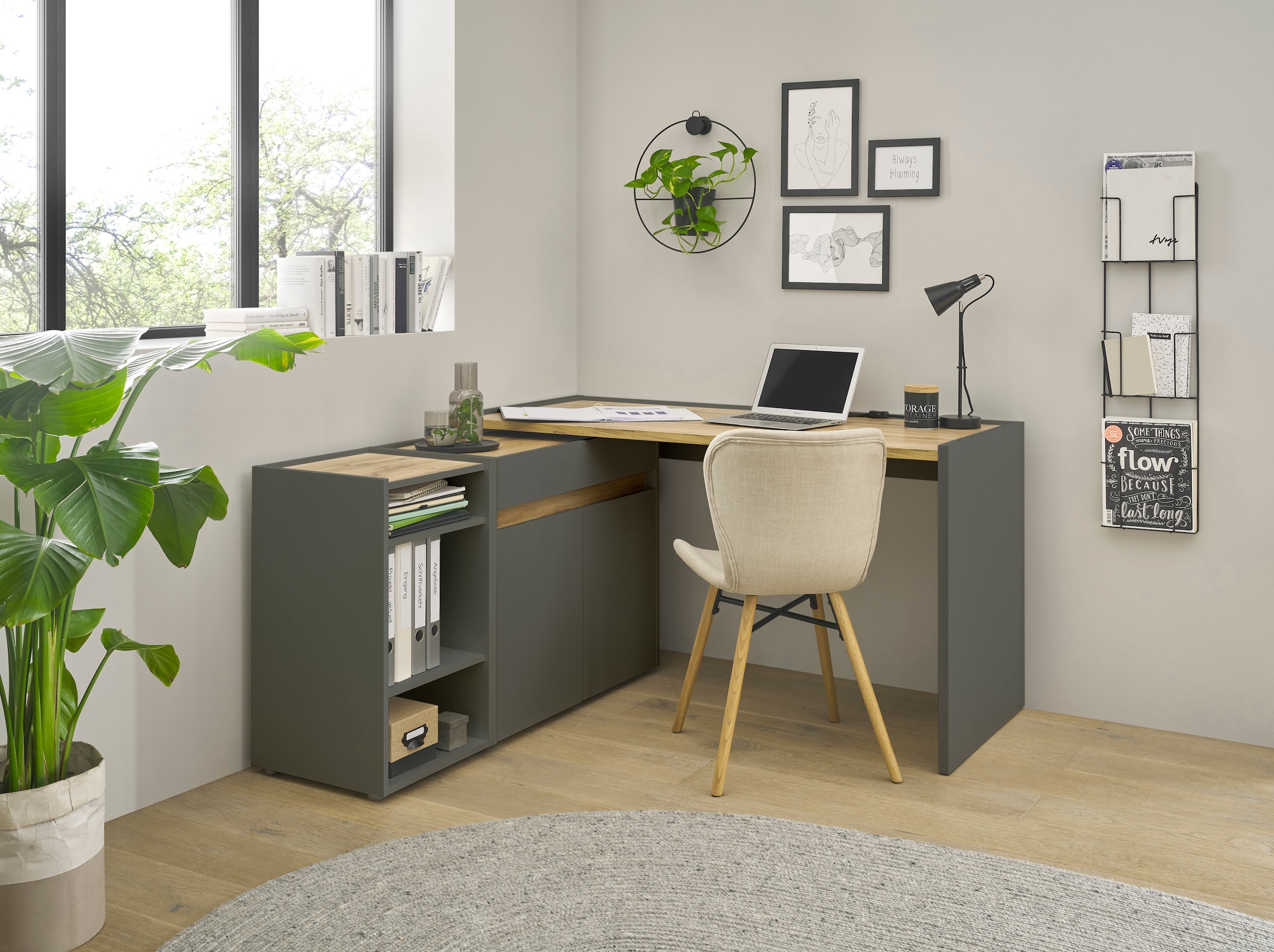 Home affaire Commode »CiTY/GiRON« Aktenschrank, wohnliches Home Office, Breite 40 cm
