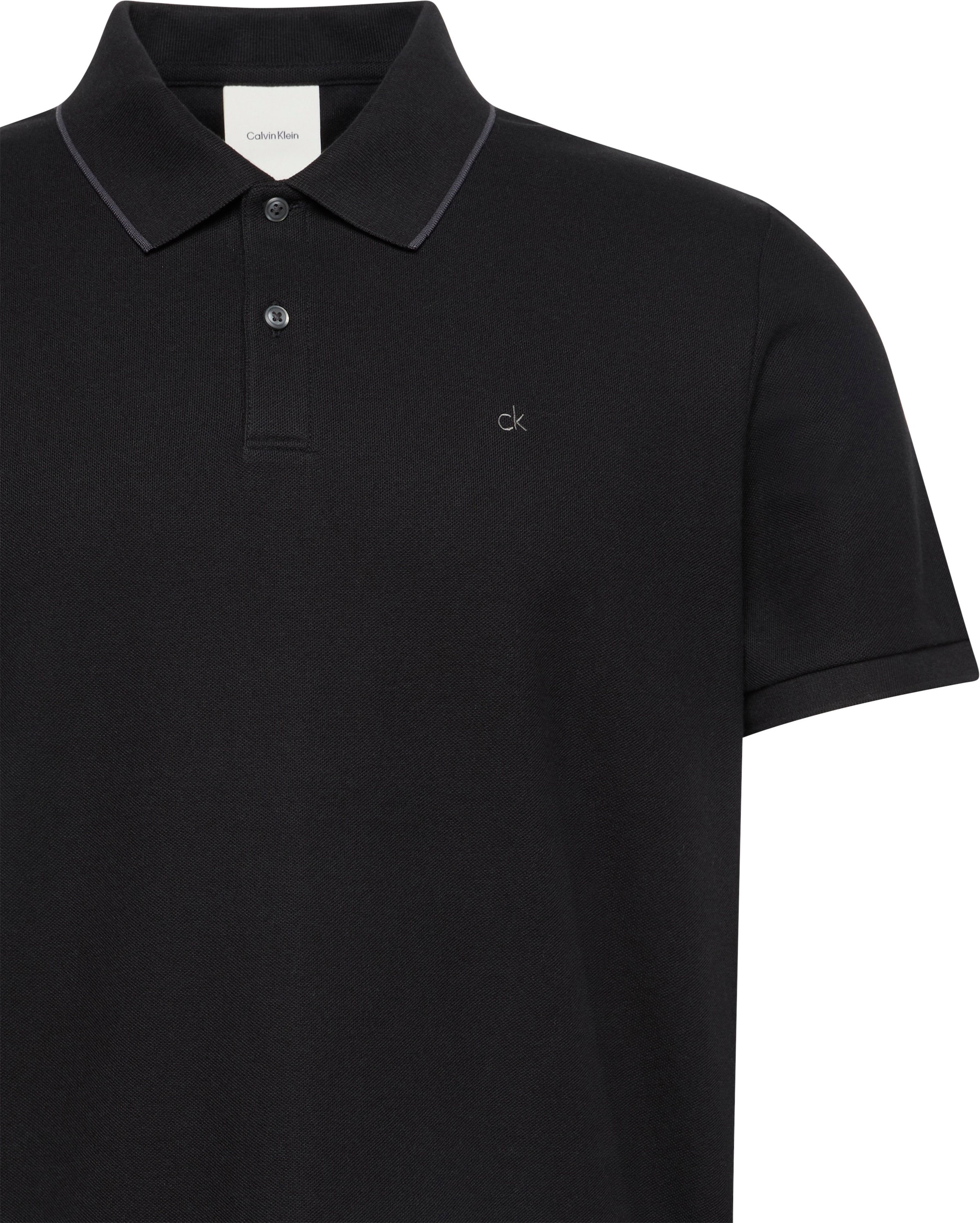 Calvin Klein Jeans Polo »SS RFND PQ TPPD CLSS« avec encolure ronde