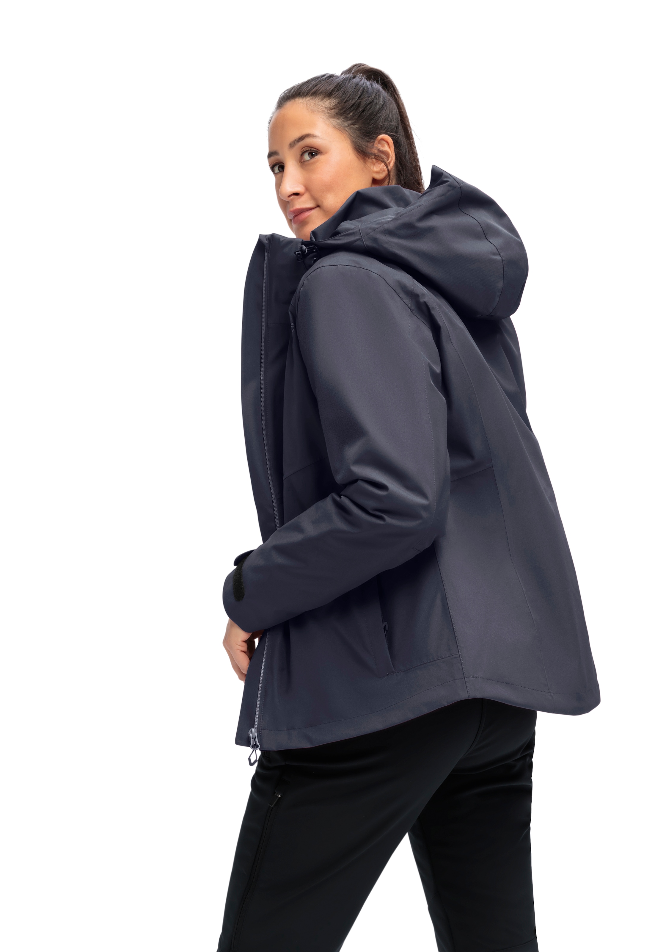 Maier Sports »Lisbon 3in1« veste femme chaude, veste de pluie matelassée, imperméable et respirante