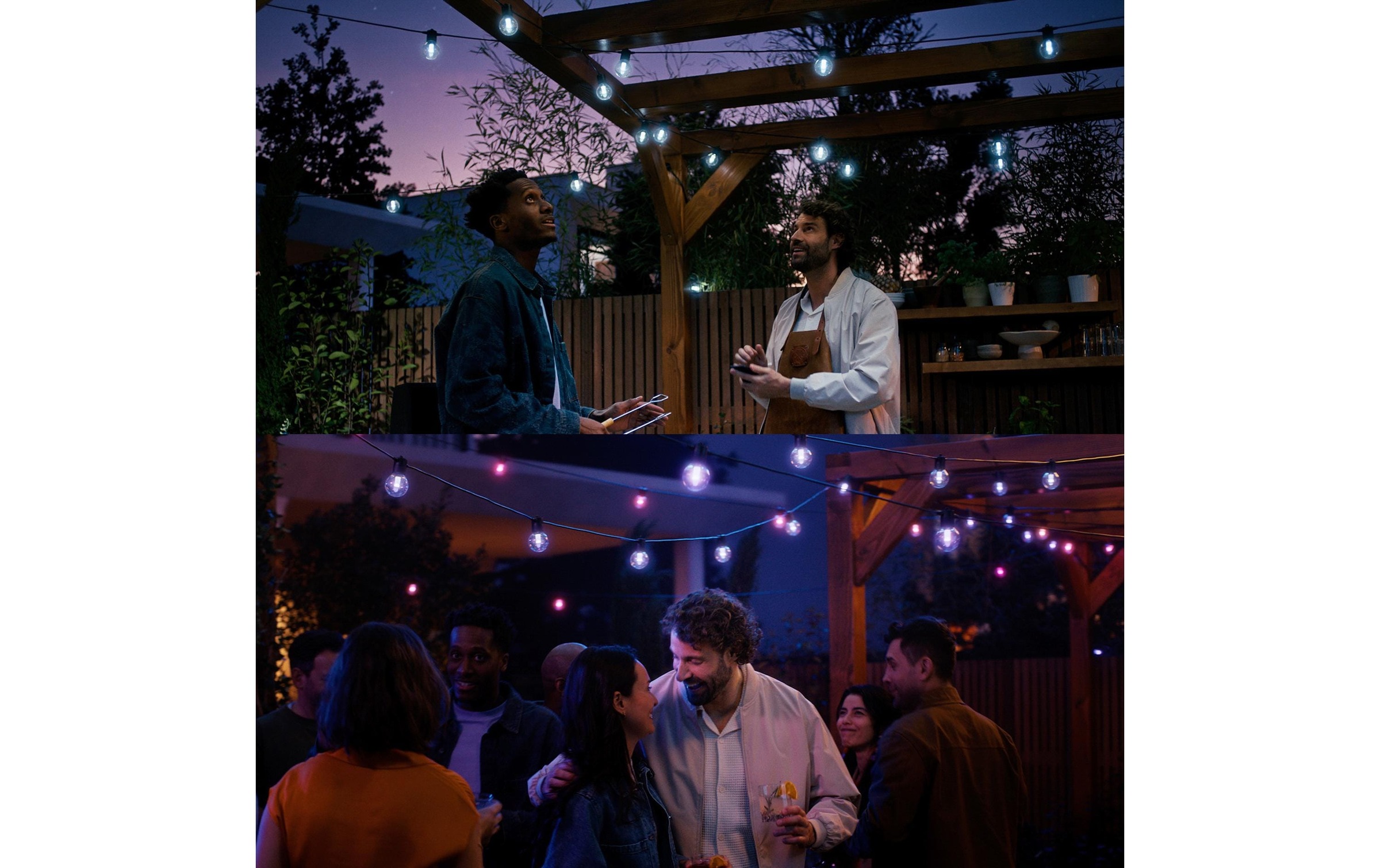 Philips Hue Guirlande lumineuse LED »Festavia Globe Outdoor Erweiterung 7 m CH«