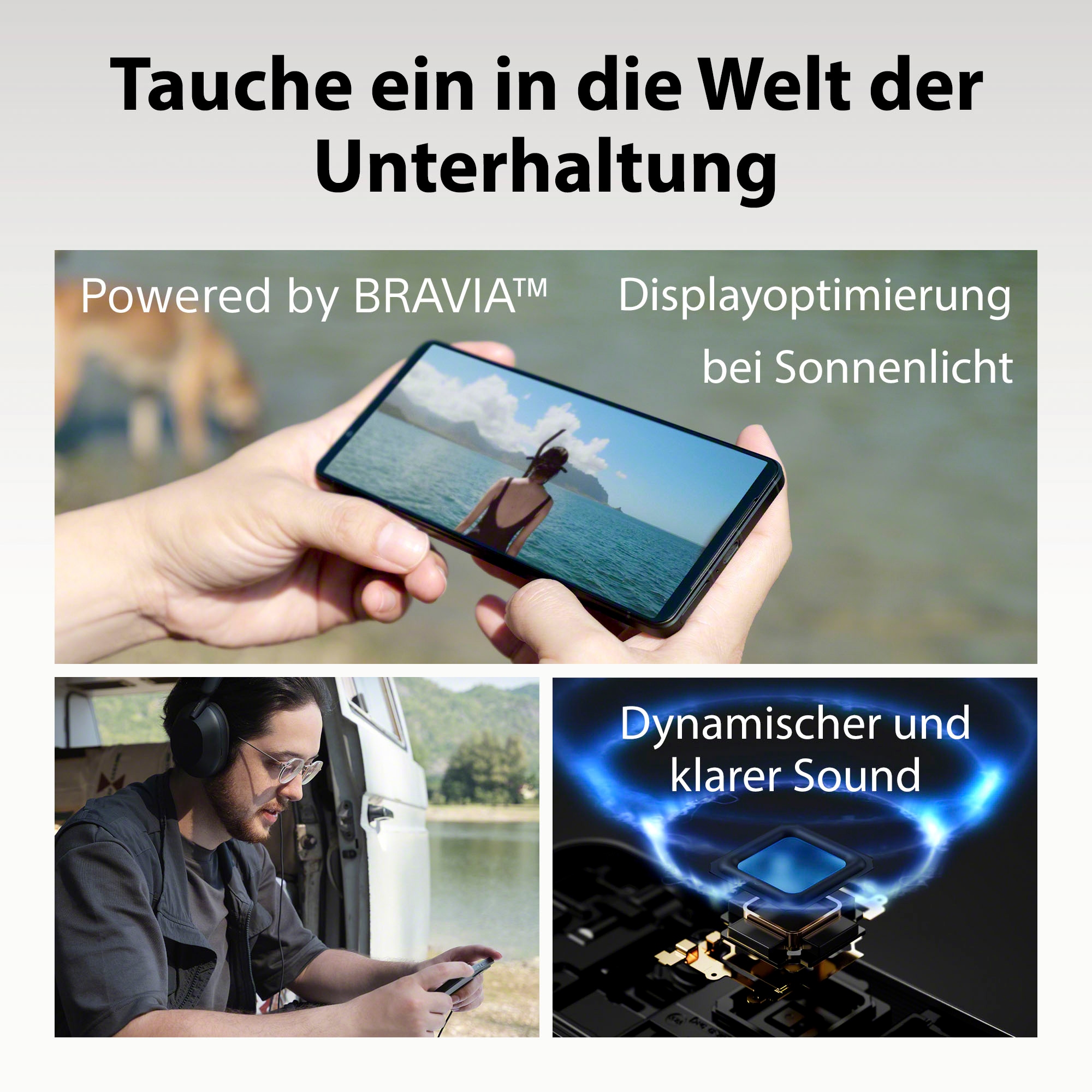 Sony Smartphone »Xperia 1 VI« Khaki-Grün
