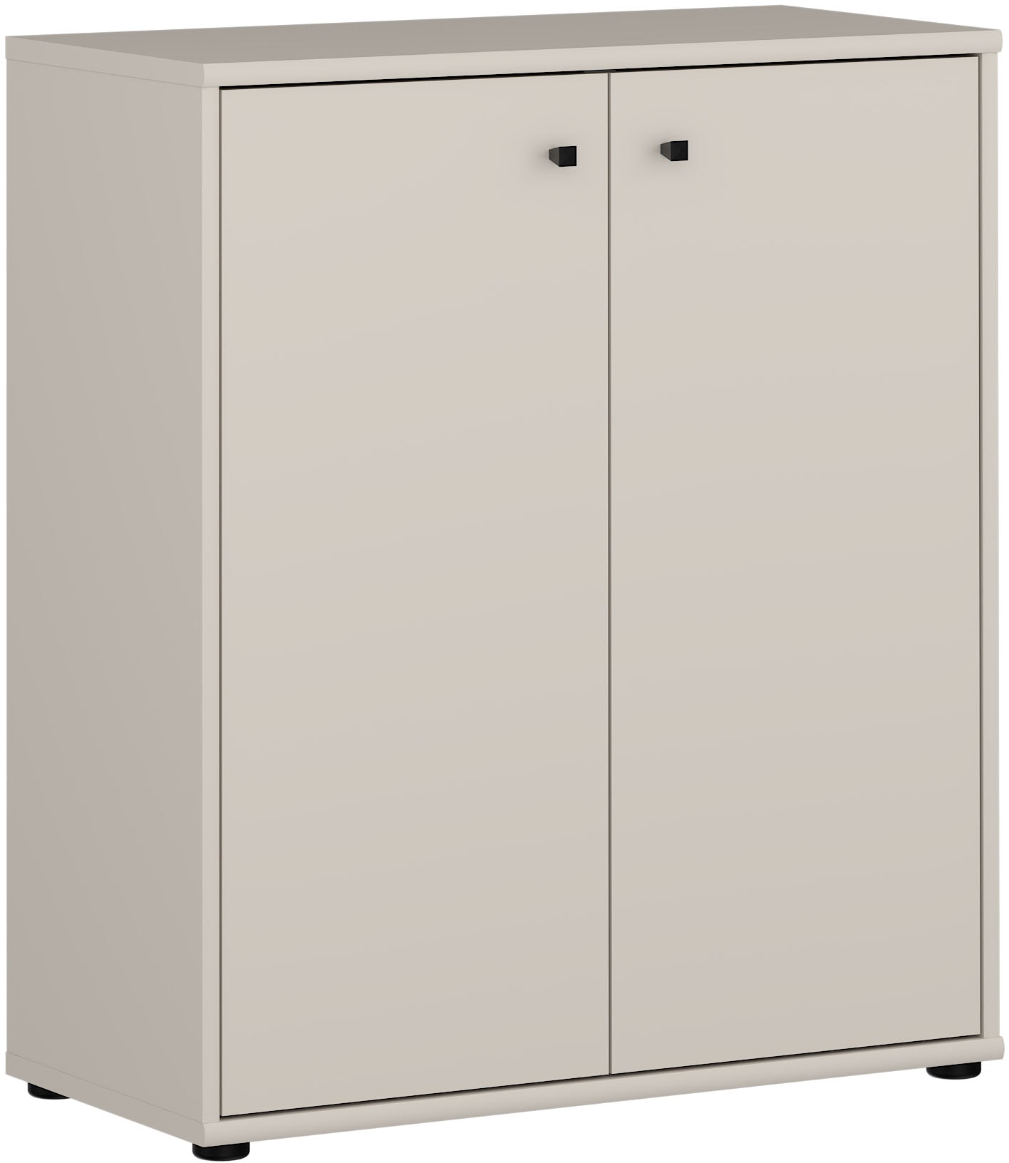 FORTE Commode »Tempra, Kommode, 2 grosse Türen , Höhe 85,5 cm« Largeur 73,7 cm