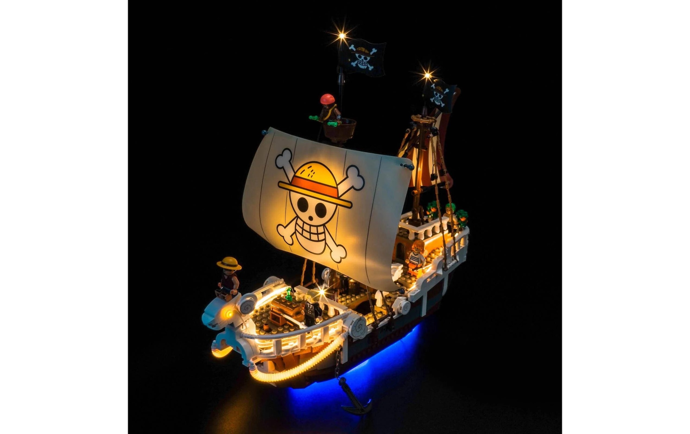   Steinbaukasten »BrickBling LED-Licht-Set für LEGO® One Piece: Flying Lamb -75639«