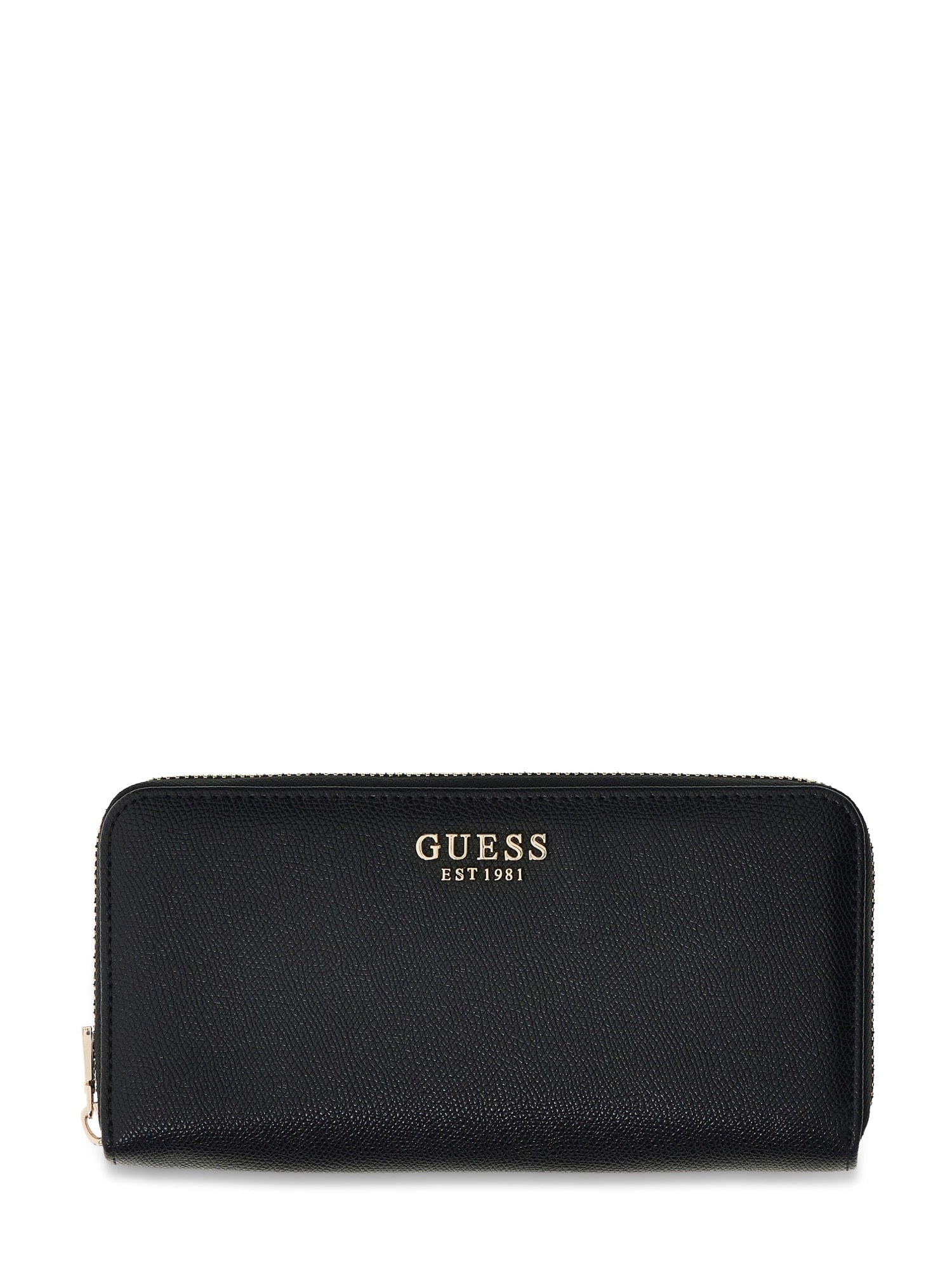 Guess Porte-monnaie »AMORETTE SLG LRG ZIP AROUND« Damen Portemonnaie, Geldbeutel mit edlem Logoschriftzug