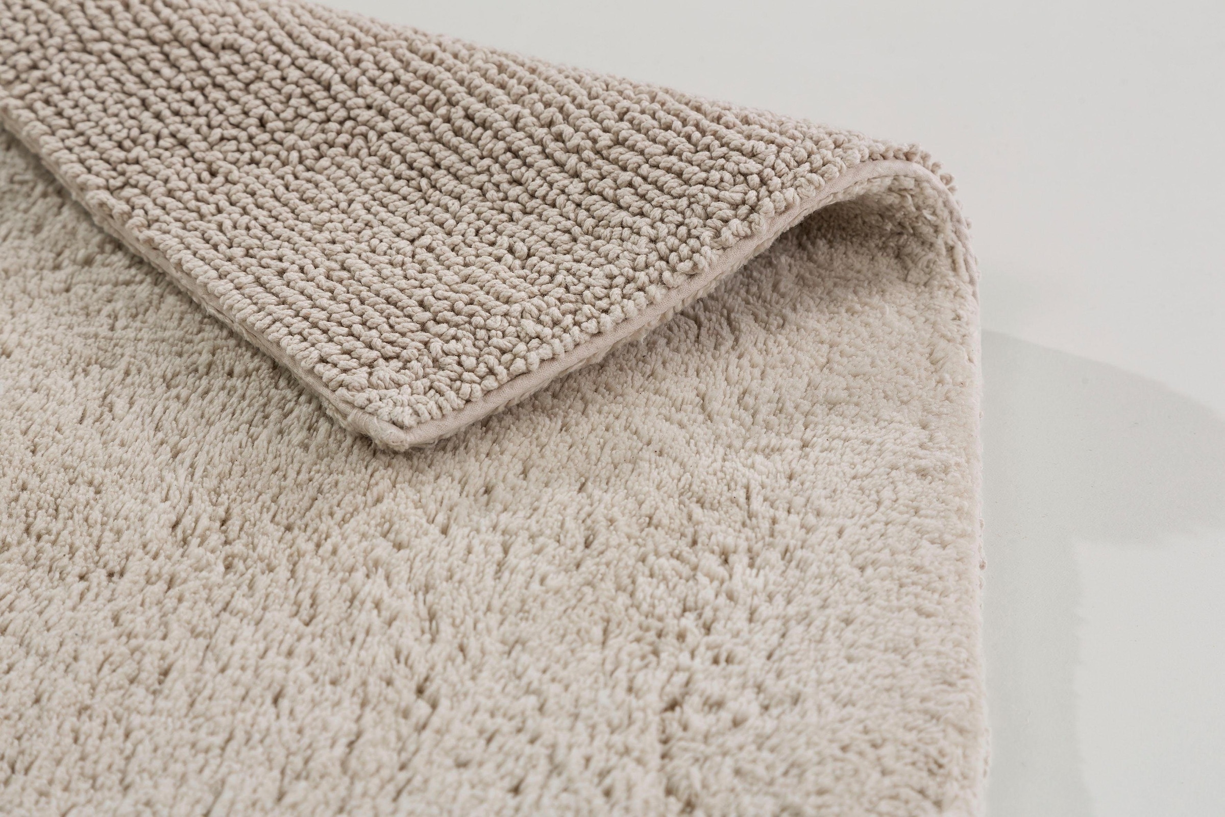 SCHÖNER WOHNEN-Kollektion Tapis de bain »Bahamas  Uni« Höhe 30 mm compatible chauffage au sol utilisable des deux côtés