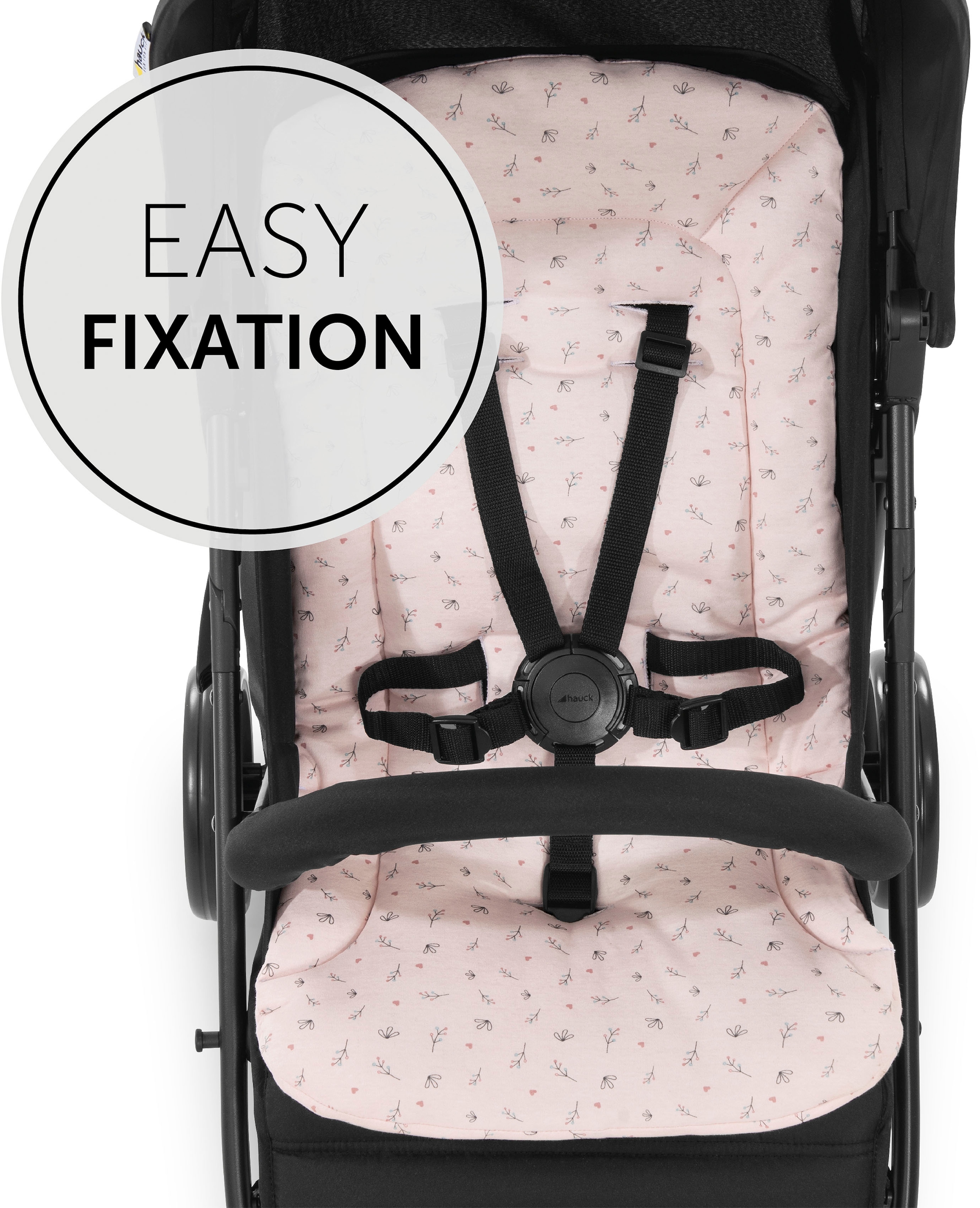 Hauck Kinderwagen-Sitzauflage »Seat Liner, Flowers Rose« auch für Buggys geeignet