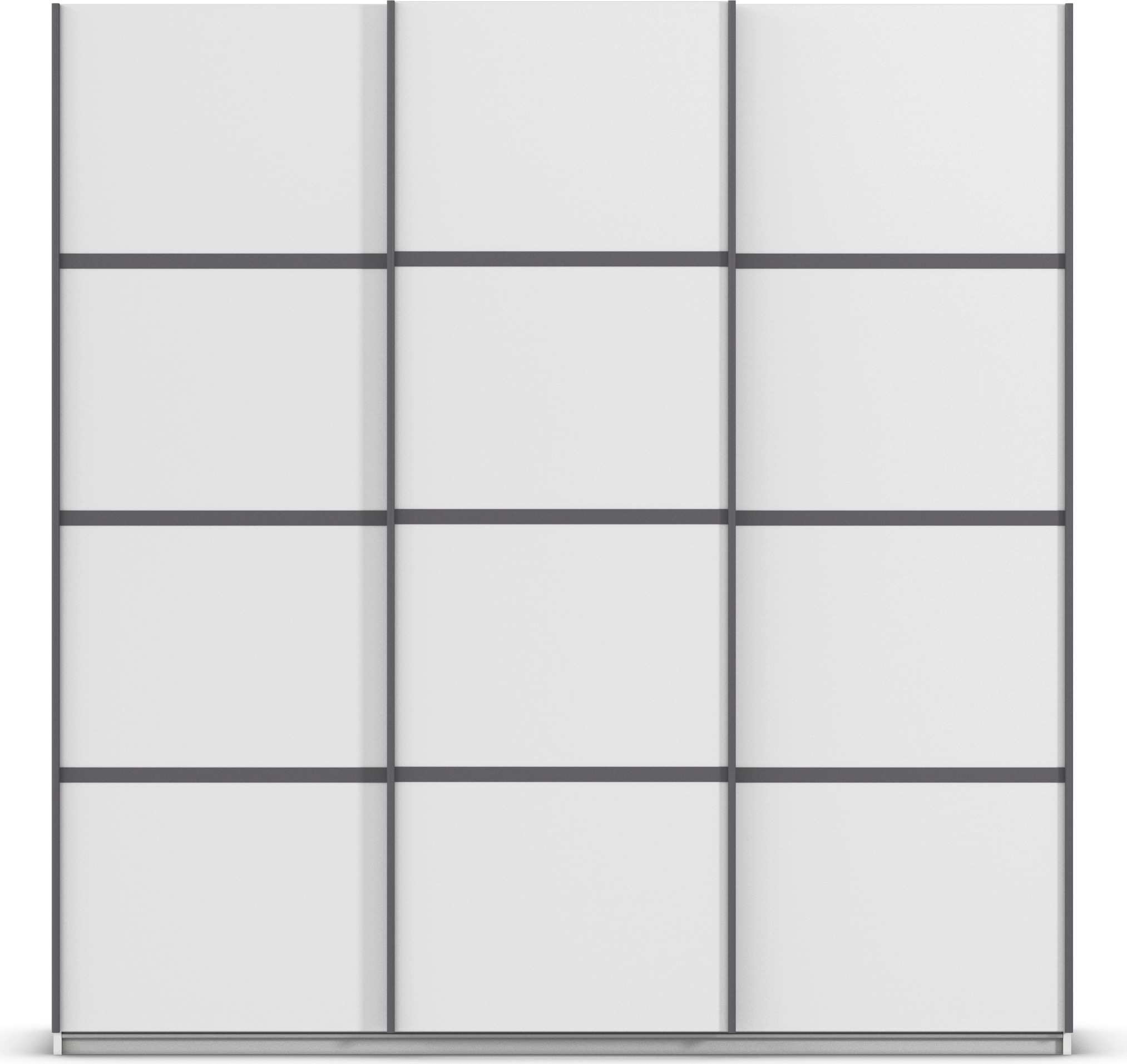 GOODproduct Armoires à vêtements »Mehrzweckschrank Aktenschrank Möbel Mietswohnung Schlafzimmer AVOLA« 3 finitions différentes BASIC/CLASSIC/PREMIUM (incl. soft-close),  avec élégantes moulures en chrome, noir ou blanc FABRIQUÉ EN ALLEMAGNE