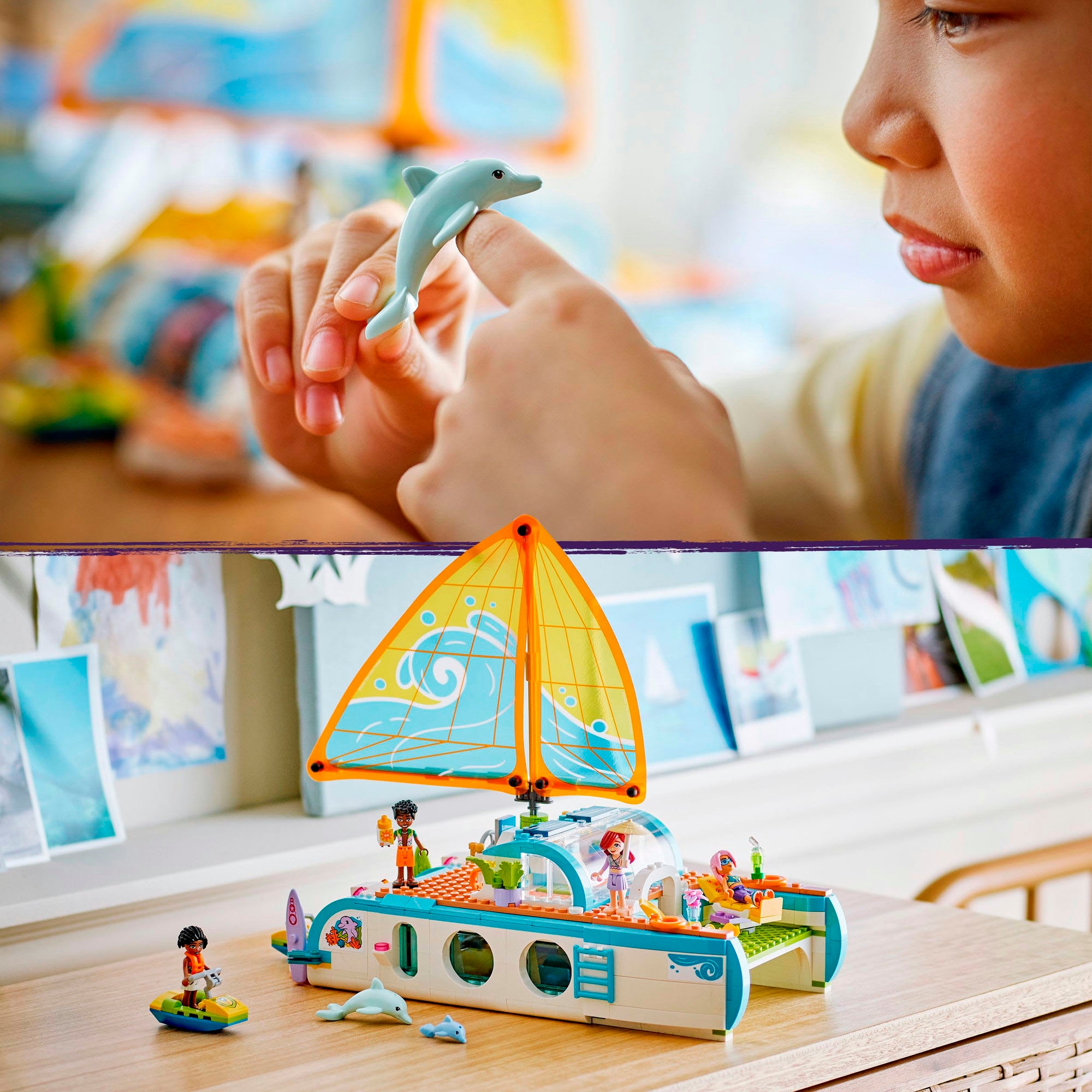 LEGO® Pions de construction »Segelabenteuer (42664), LEGO Friends« Made in Europe