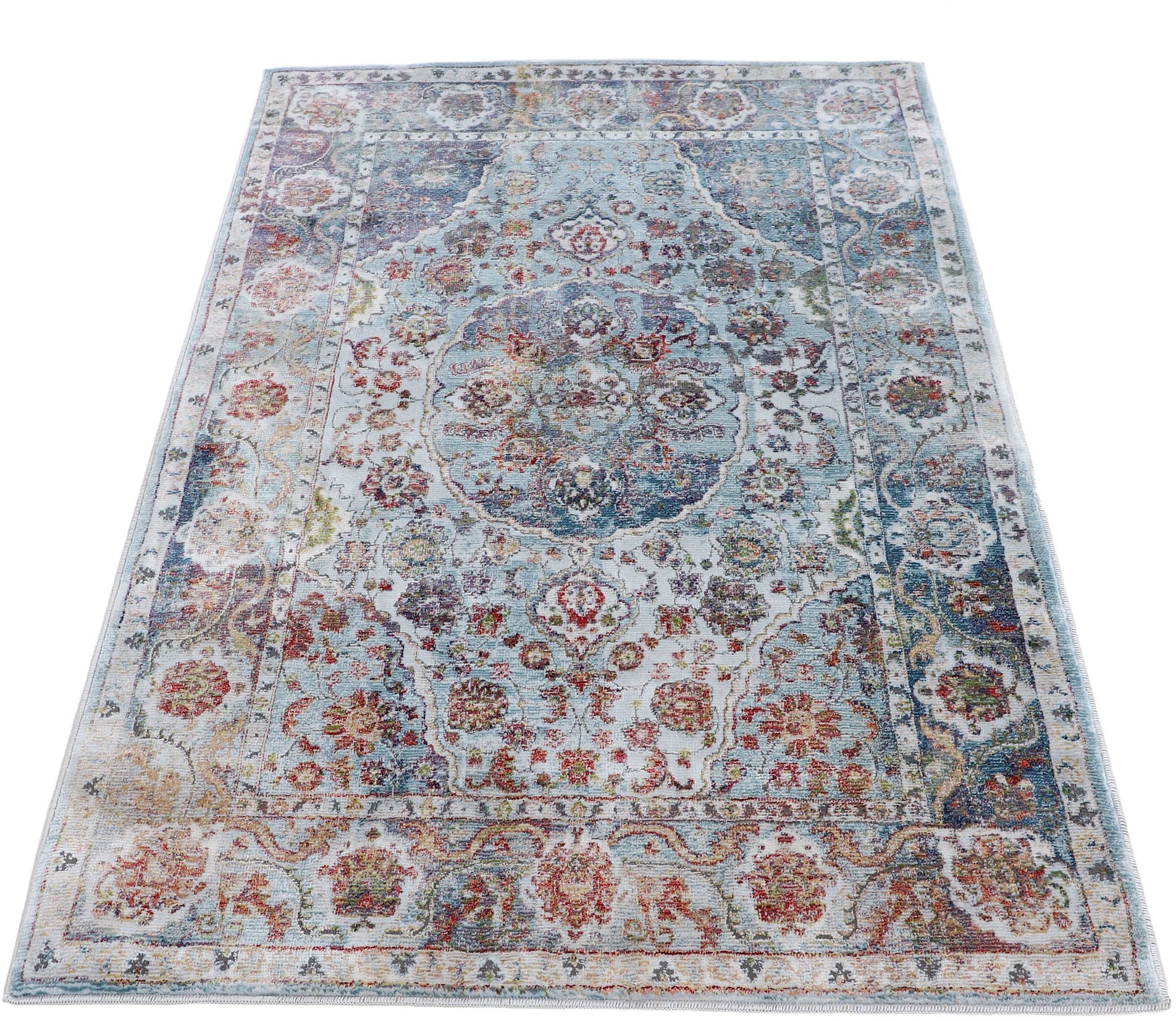 carpetfine Teppich »Vintage Heaven« rechteckig 8 mm Höhe moderner Vintage Look, Wohnzimmer