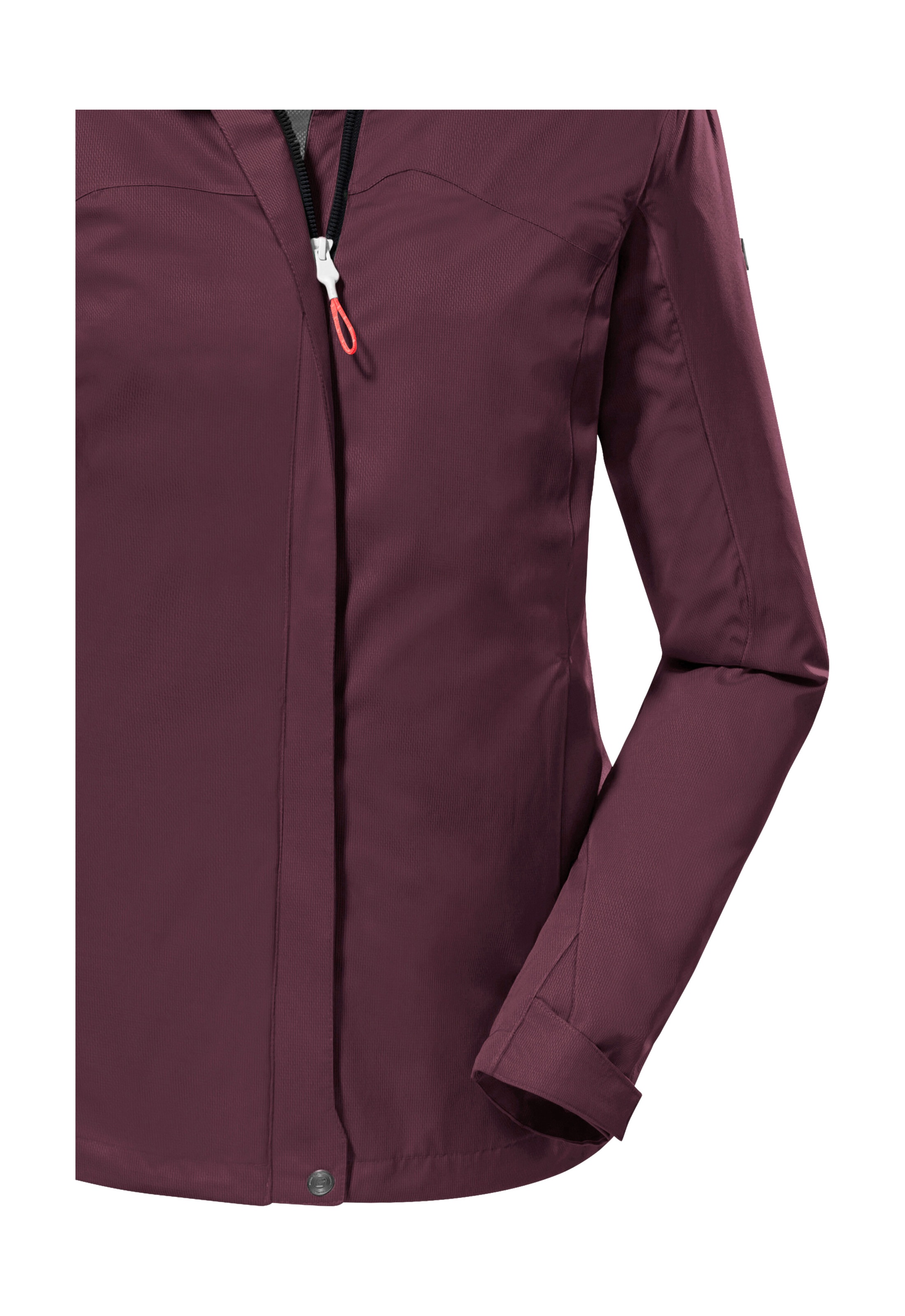 Killtec Funktionsjacke »KOS 133 WMN JCKT« Wasser- und winddichte Damenjacke mit abnehmbarer Kapuze