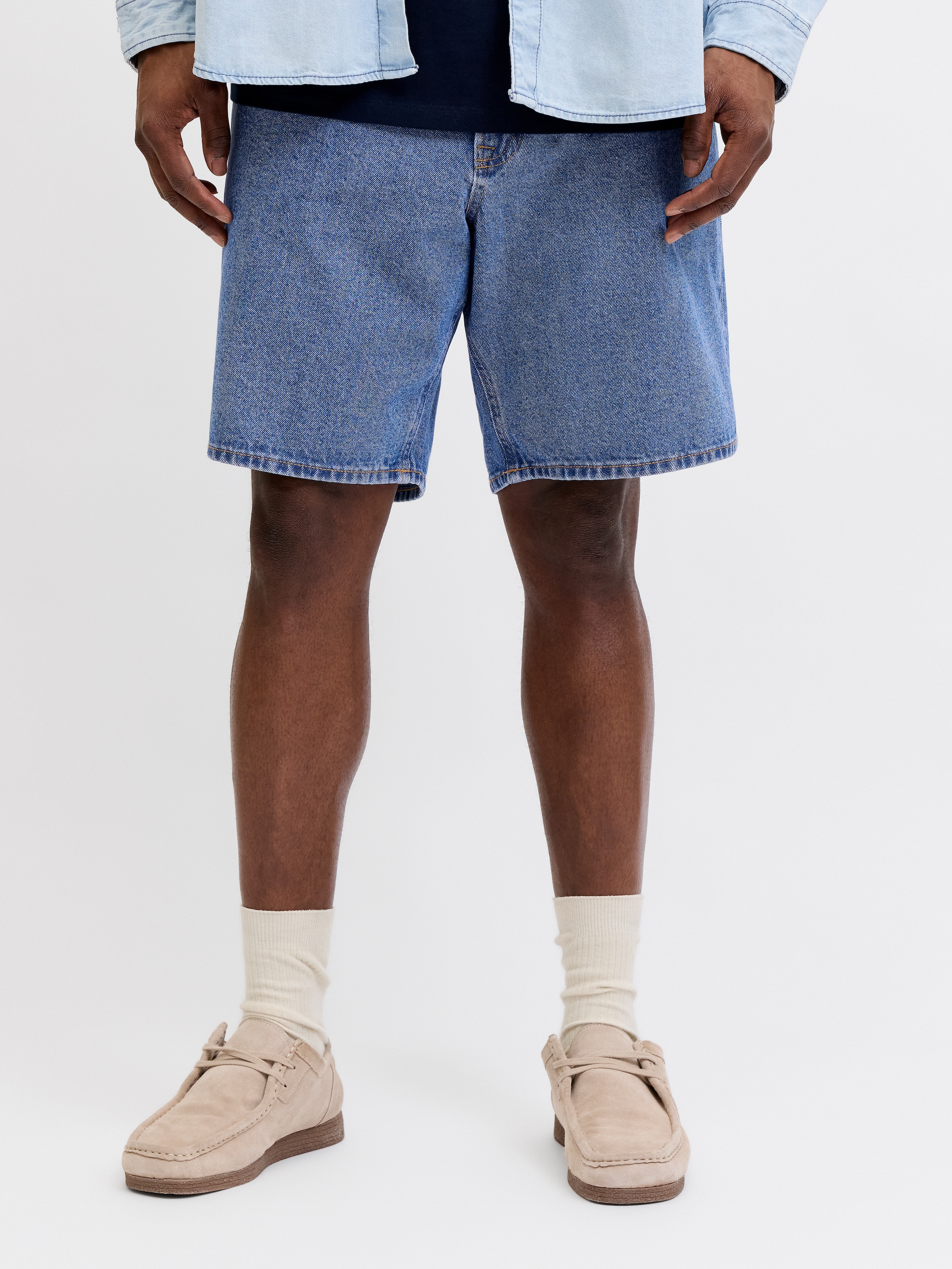 Jack & Jones PlusSize Bermuda en jean »JJITONY JJORIGINAL SHORT« Design cinq poches, coupe décontractée