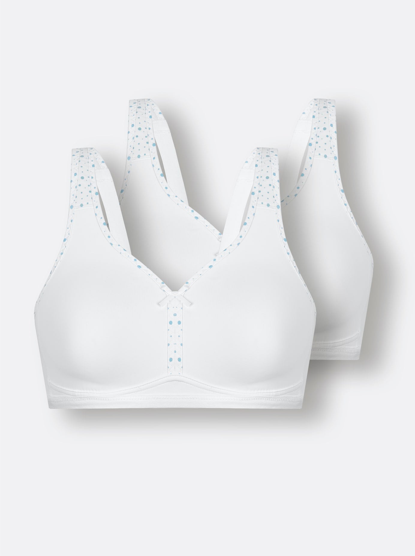 wäschepur Bügelloser BH 2-Stück-Packung, 2