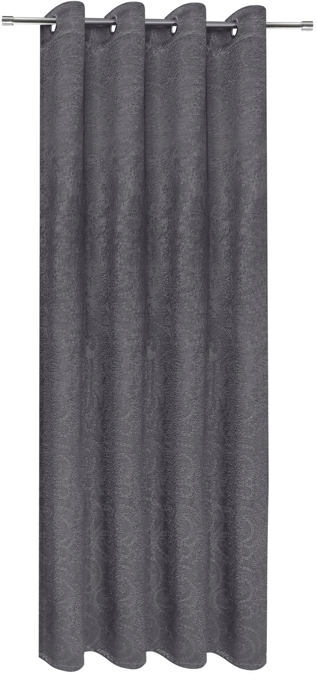 Gerster Gardine »Caron« Ösen 1 Stk. tlg. Deko Ösenschal "Caron" mit Prägung