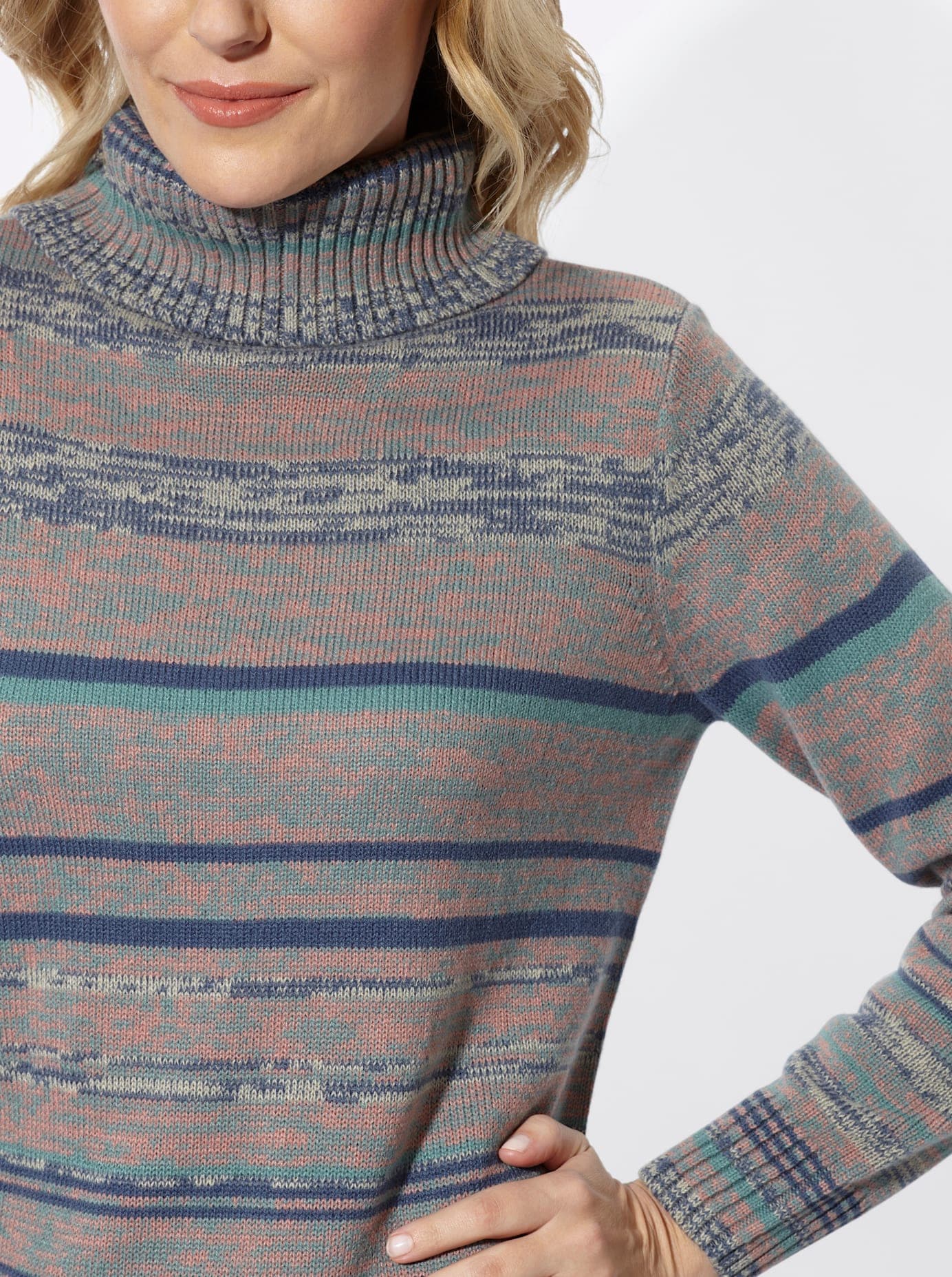 Classic Basics Pull à col roulé »Rollkragen-Pullover«