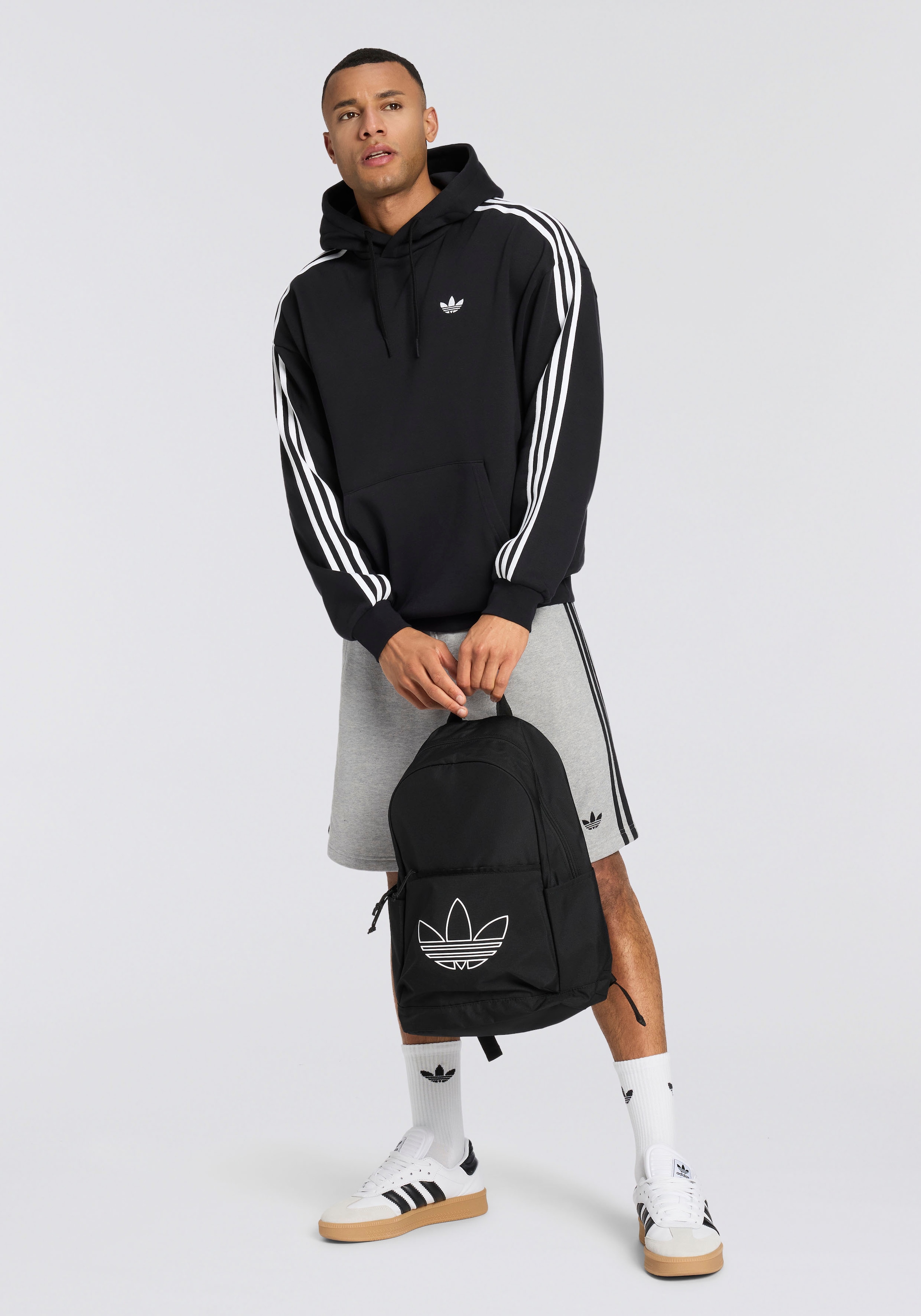adidas Originals Sweat à capuche »ADICOLOR CLASSICS 3-STREIFEN HOODIE«
