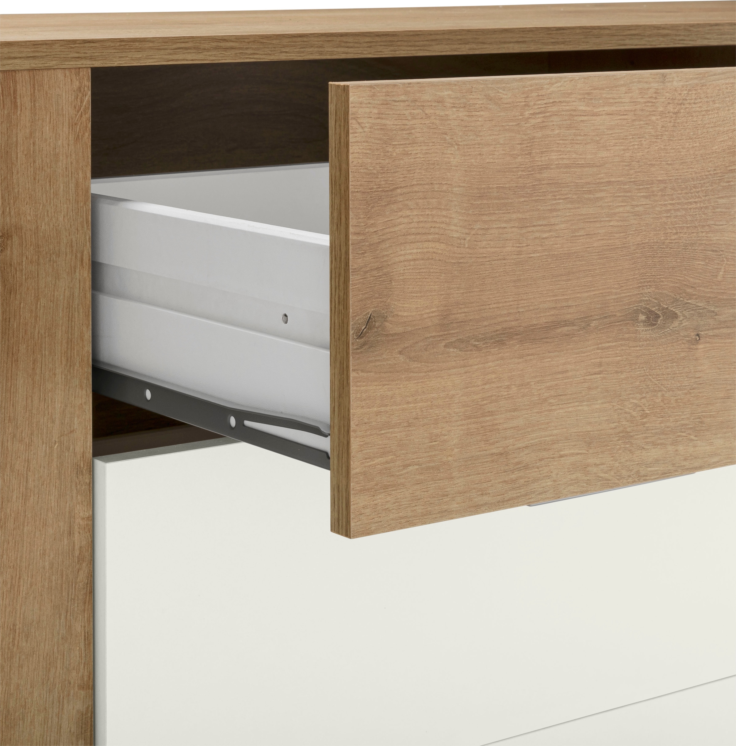 VOGL Möbelfabrik Kommode »Tirent« mit 2 Türen und 4 Schubkästen