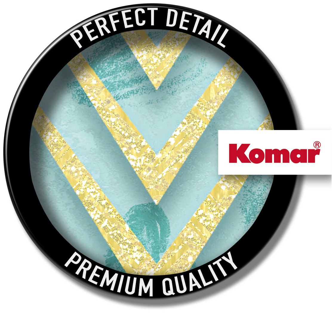 Komar Vliestapete »Digitaldruck Vlies -  Rose Poem - Grösse 200 x 250 cm« bedruckt glatt Wohnzimmer, Schlafzimmer