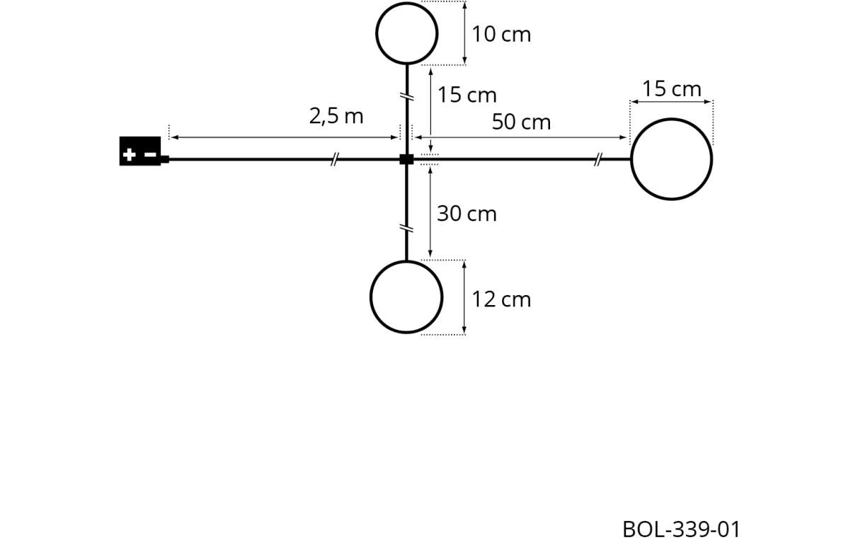 STT Dekohänger »Glamour Ball Set bordeaux«