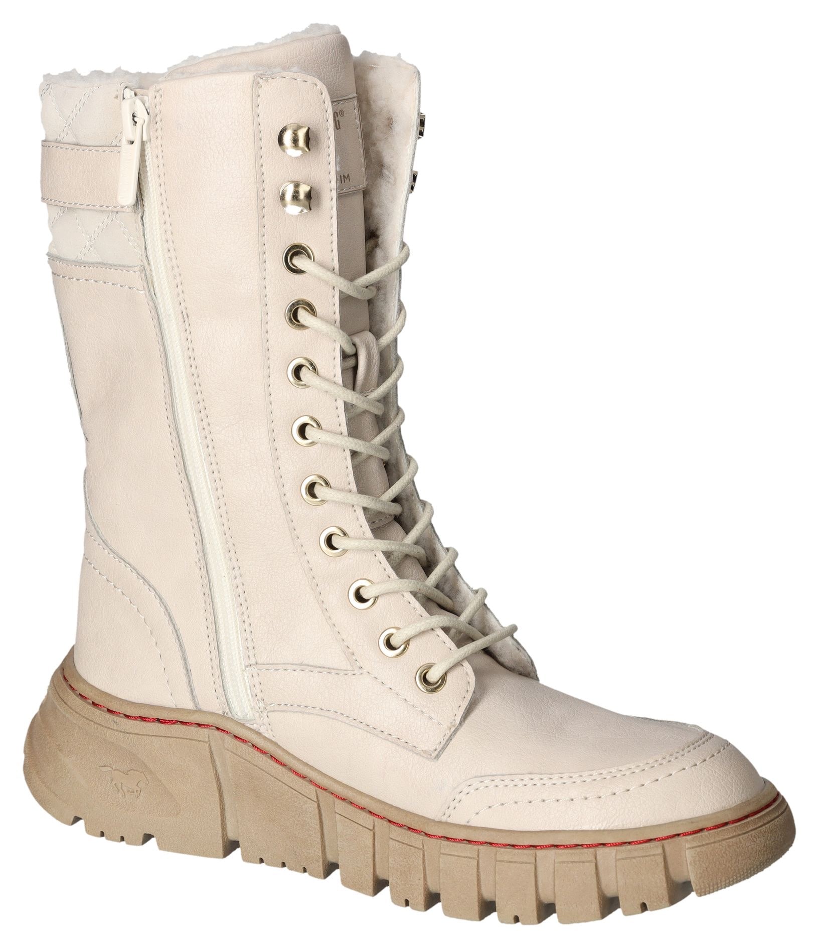 Mustang Shoes Bottes d'hiver  , Schnürboots, Snowboots, Profilsohle mit Innenreissverschluss