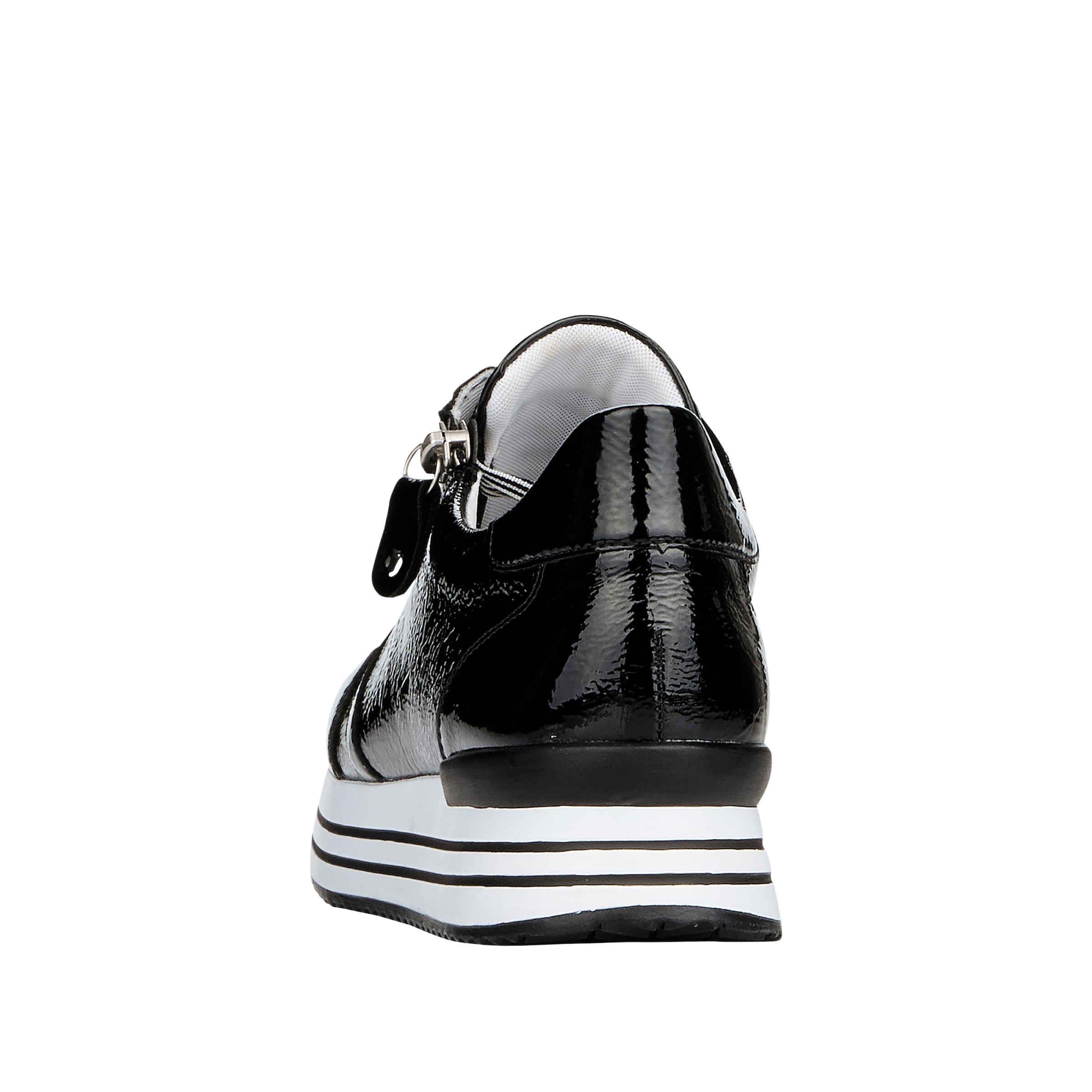 Remonte Baskets à plateforme  , Freizeitschuh, Halbschuh, Schnürschuh mit gepolstertem Schaftrand