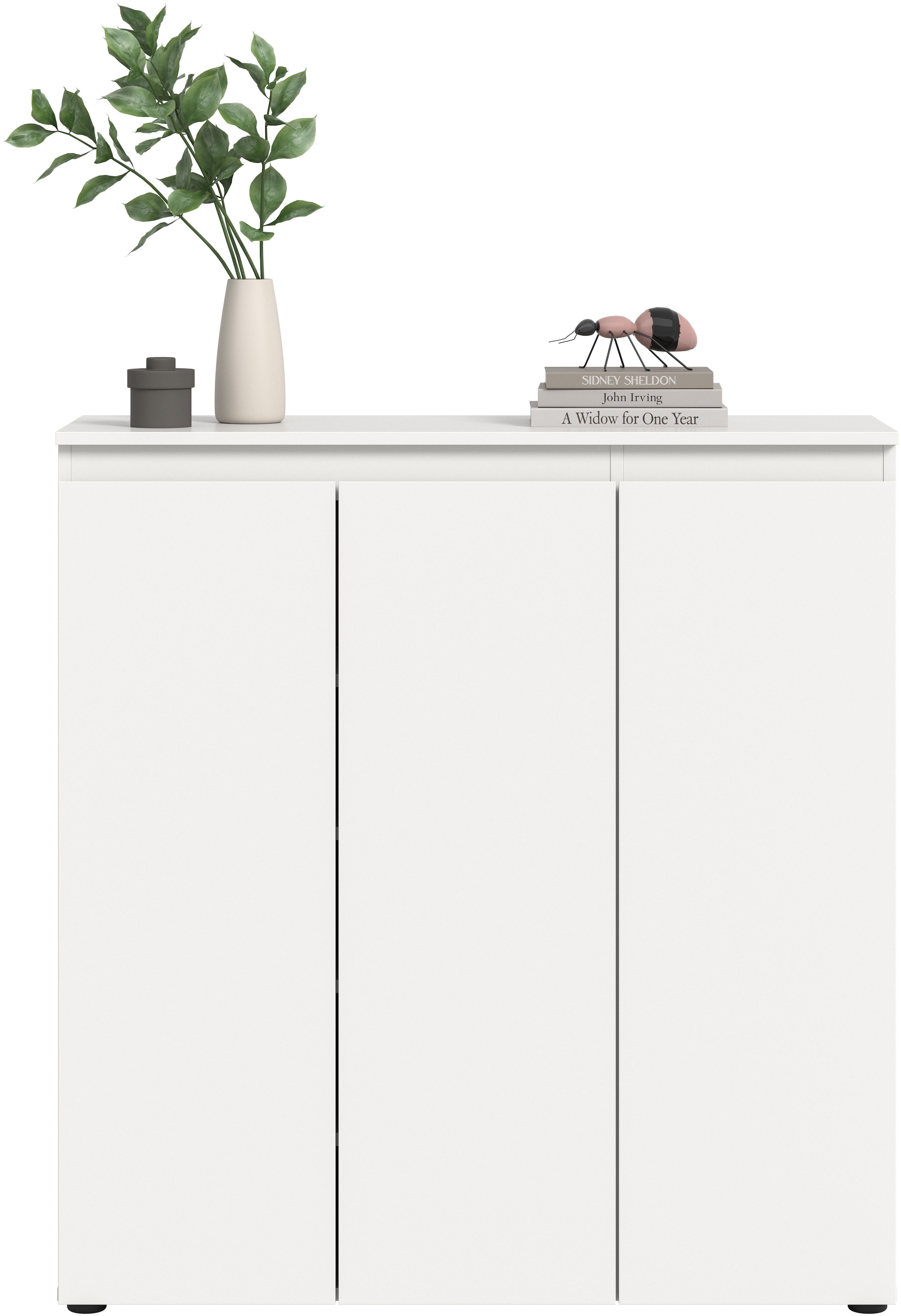 Home affaire Armoire multi-usages »CIPELA, 105x111 cm, viel Stauraum, variable Einlegeböden, universal« in vielen verschiedenen Trendfarben verfügbar, 1 cuis tlg. Schuhschrank, Kleiderschrank, Universalschrank, Aktenschrank, Schrank