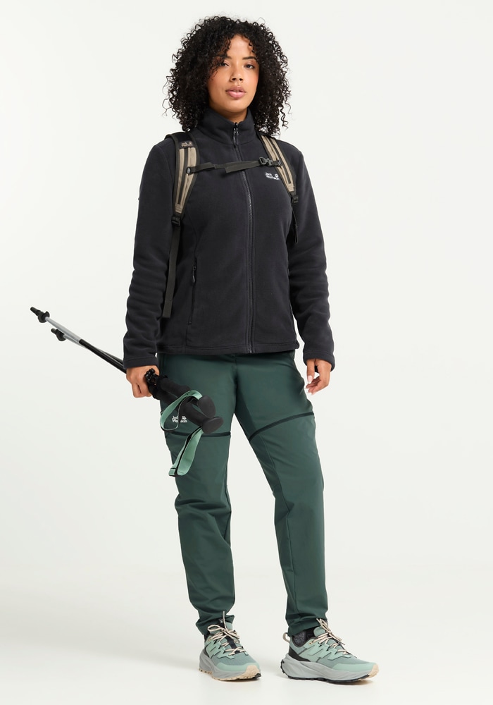 Jack Wolfskin Veste polaire »TAUNUS 200 FZ W« compatible avec système 3-en-1, en polyester