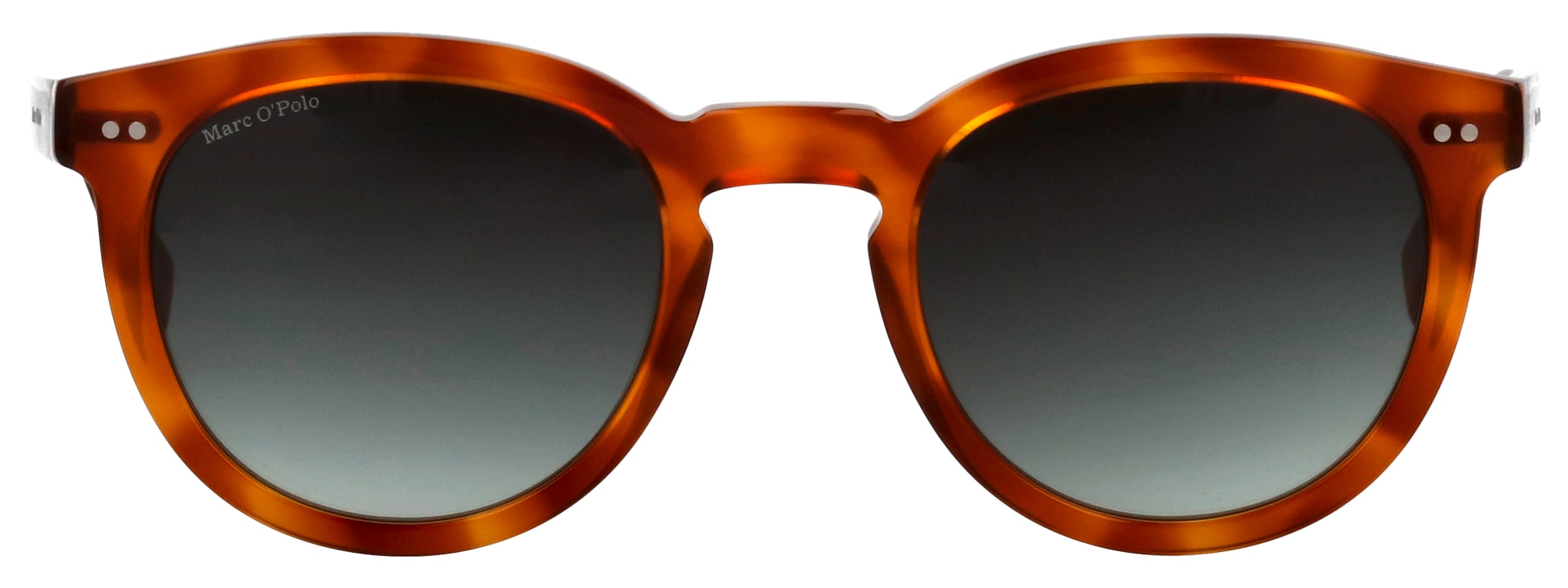 Marc O'Polo Lunettes de soleil »Modell 506238« Form Panto, Logoschriftzug auf Bügel, Kunststofffassung