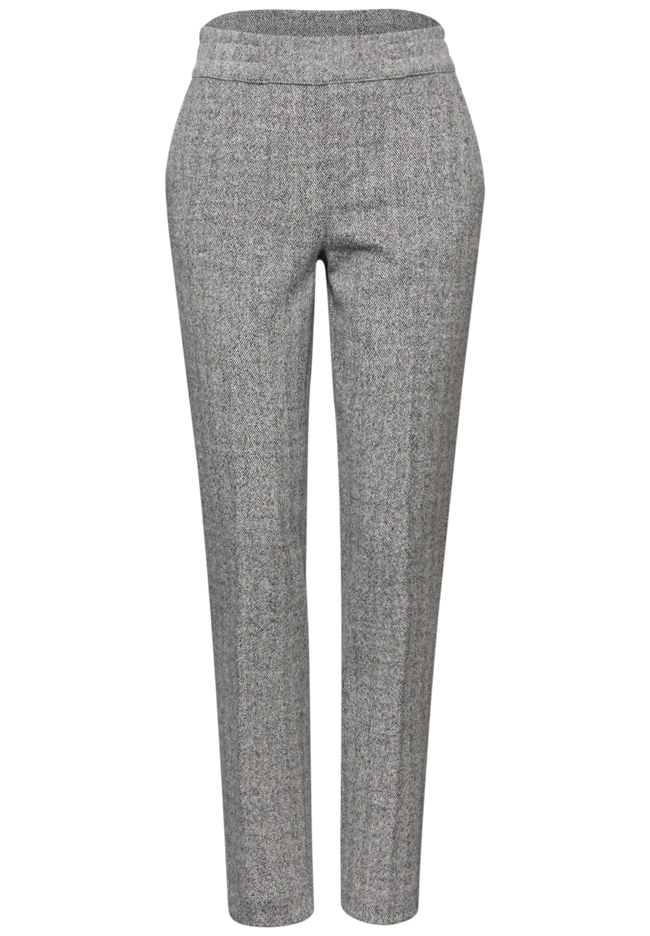 STREET ONE Pantalon en tissu »Style Bonny«  mit elastischem Bund