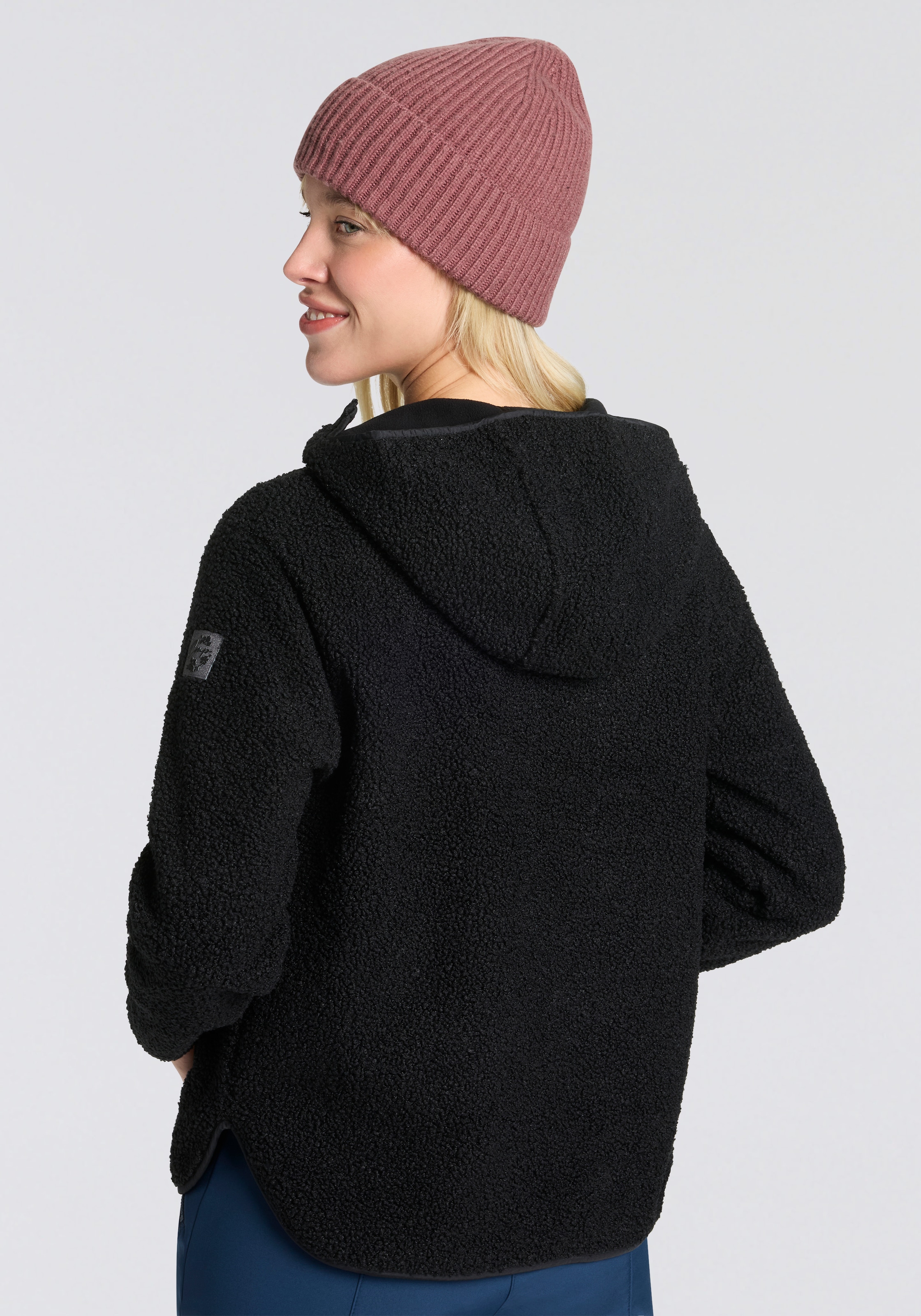 CMP Veste à capuche en peluche 1 cuis tlg.