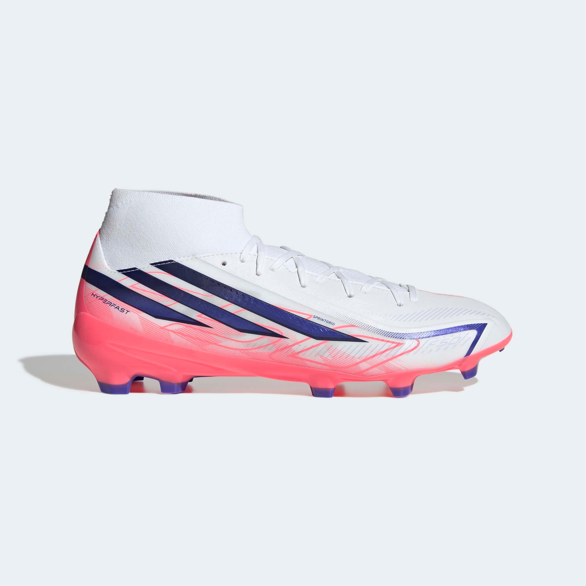 adidas Performance Fussballschuh »F50 HYPERFAST LEAGUE , MITTELHOCH, FESTE BÖDEN«  für Rasen und feste Böden, gespielt bei der Weltmeisterschaft 2026