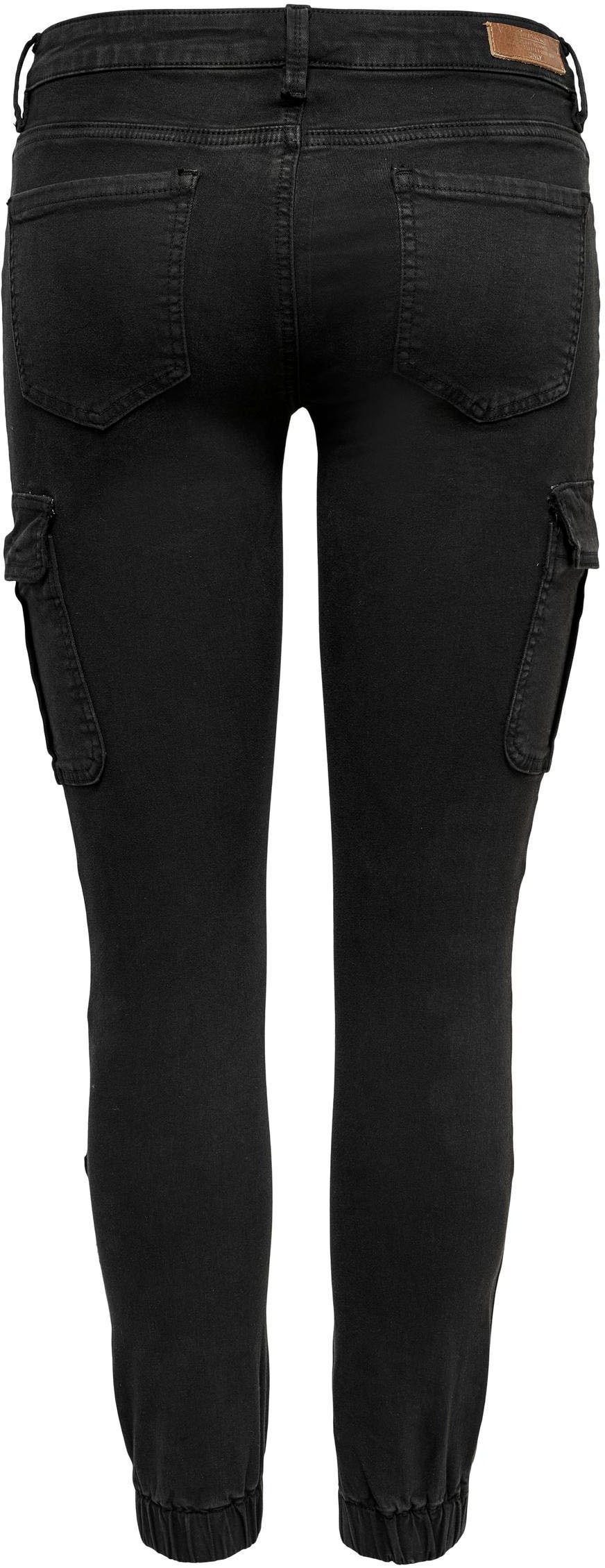 ONLY Cargohose »ONLMISSOURI REG ANK CARGO PNT«  knöchellang mit elastischem Beinabschluss