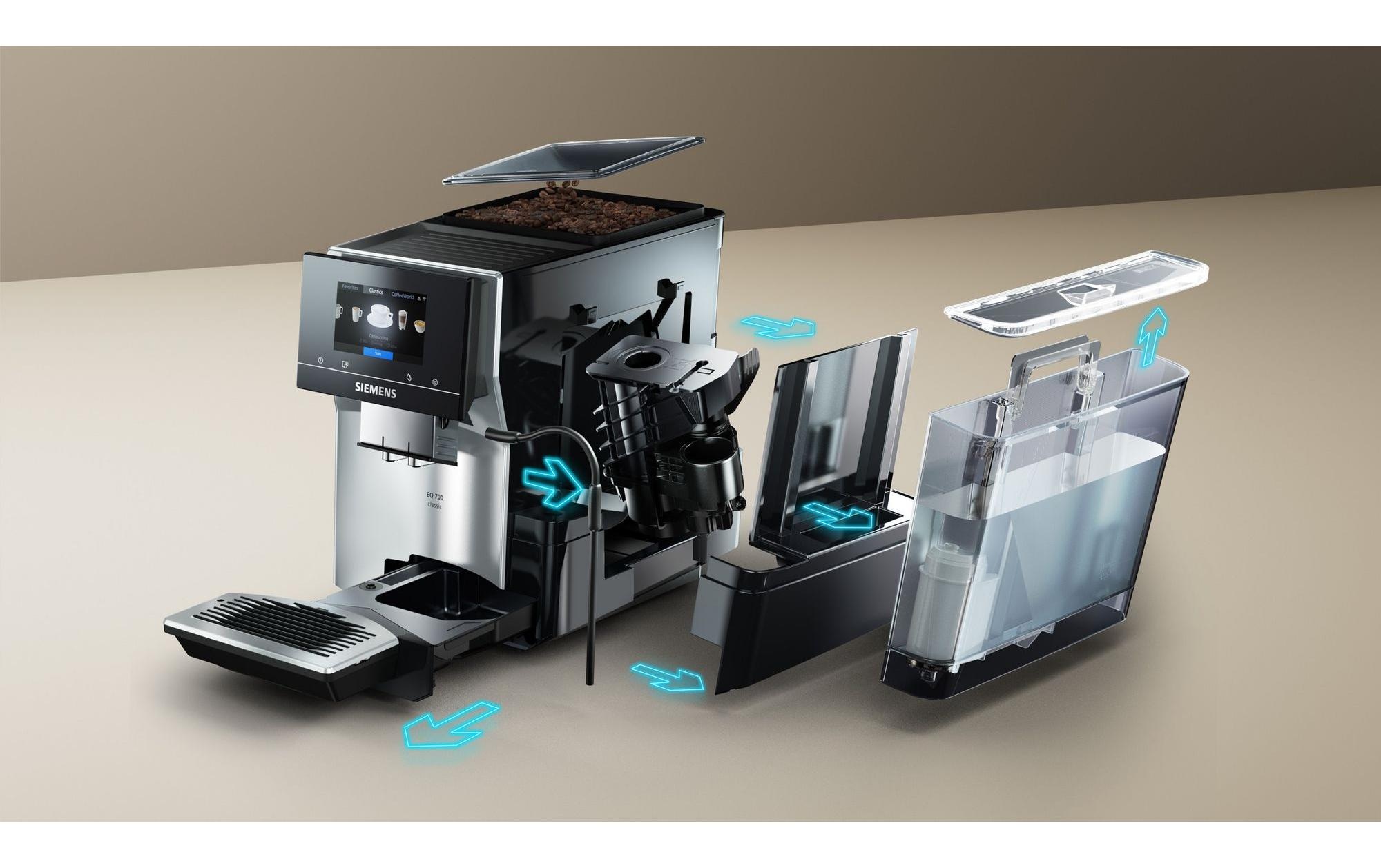 SIEMENS Kaffeevollautomat »EQ700 Classic TP715D01 Braun«