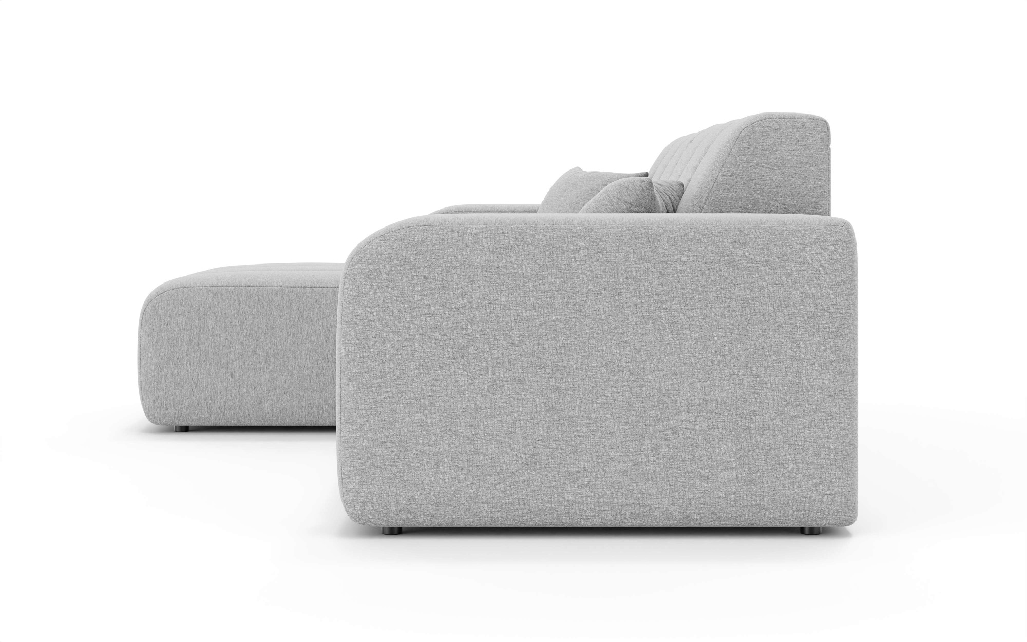 INOSIGN Canapé d'angle »CASSY L-Form, Schlafsofa mit Bettkasten, Masse B/T/H: 245/165/88 cm« mit 2 Rückenkissen, Recamiere rechts oder links bestellbar