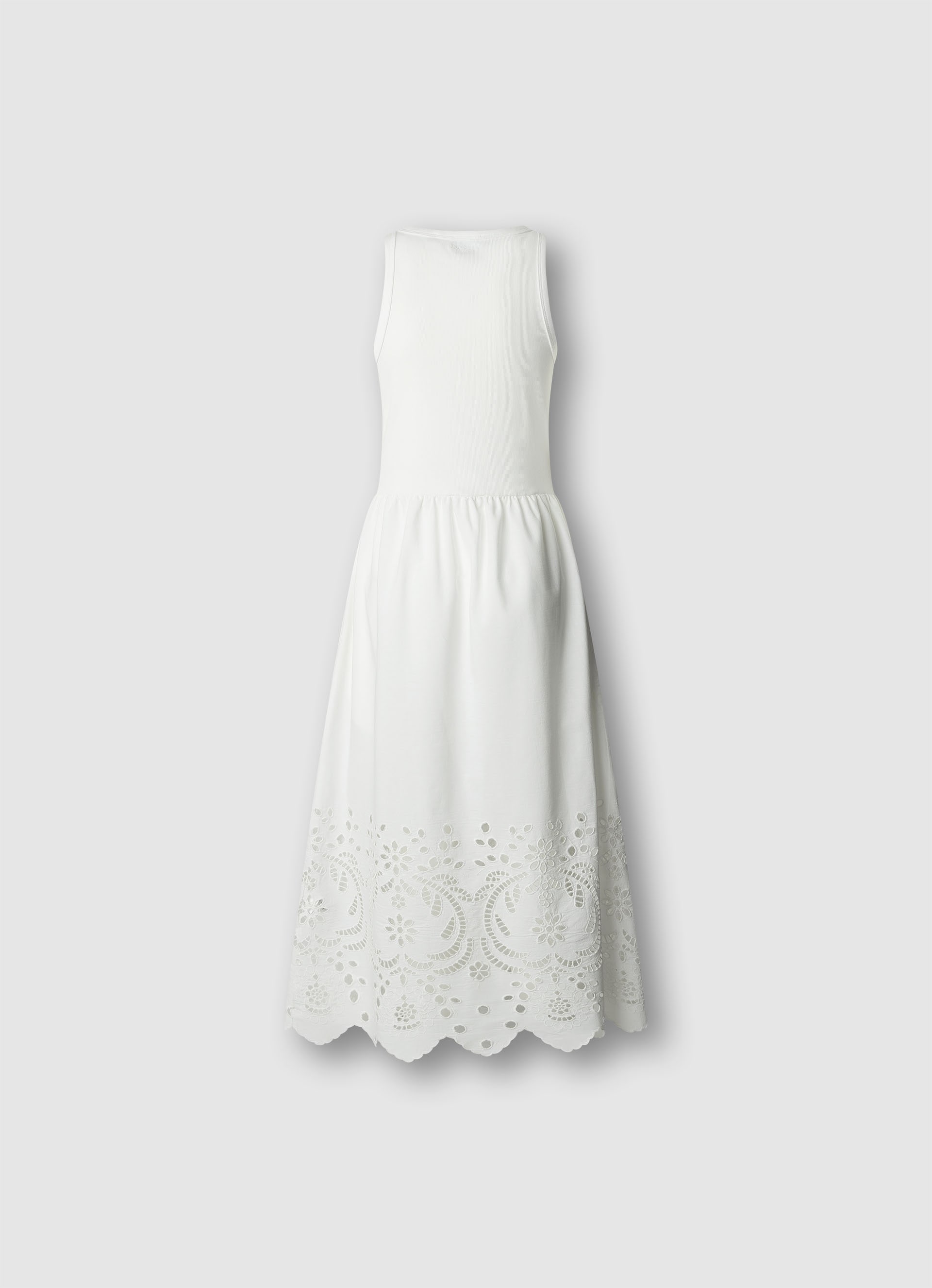 Pepe Jeans Robe en ligne A »NAOMI« mit Lochstickerei, ärmellos