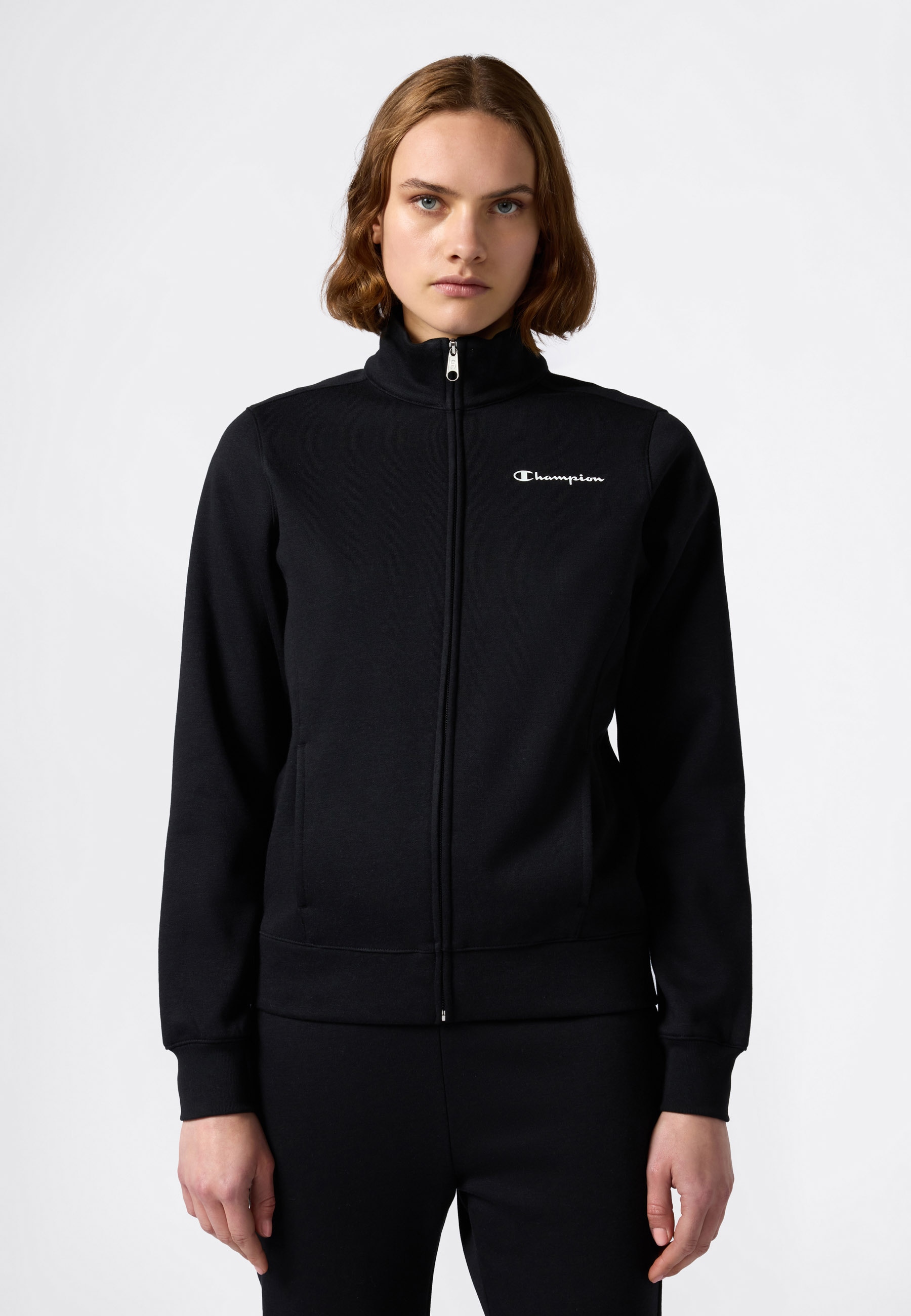 Champion Jogging »Full Zip Sweatsuit« 2 cuis zweiteilig, aus Baumwollmischung, mit durchgehendem Reissverschluss