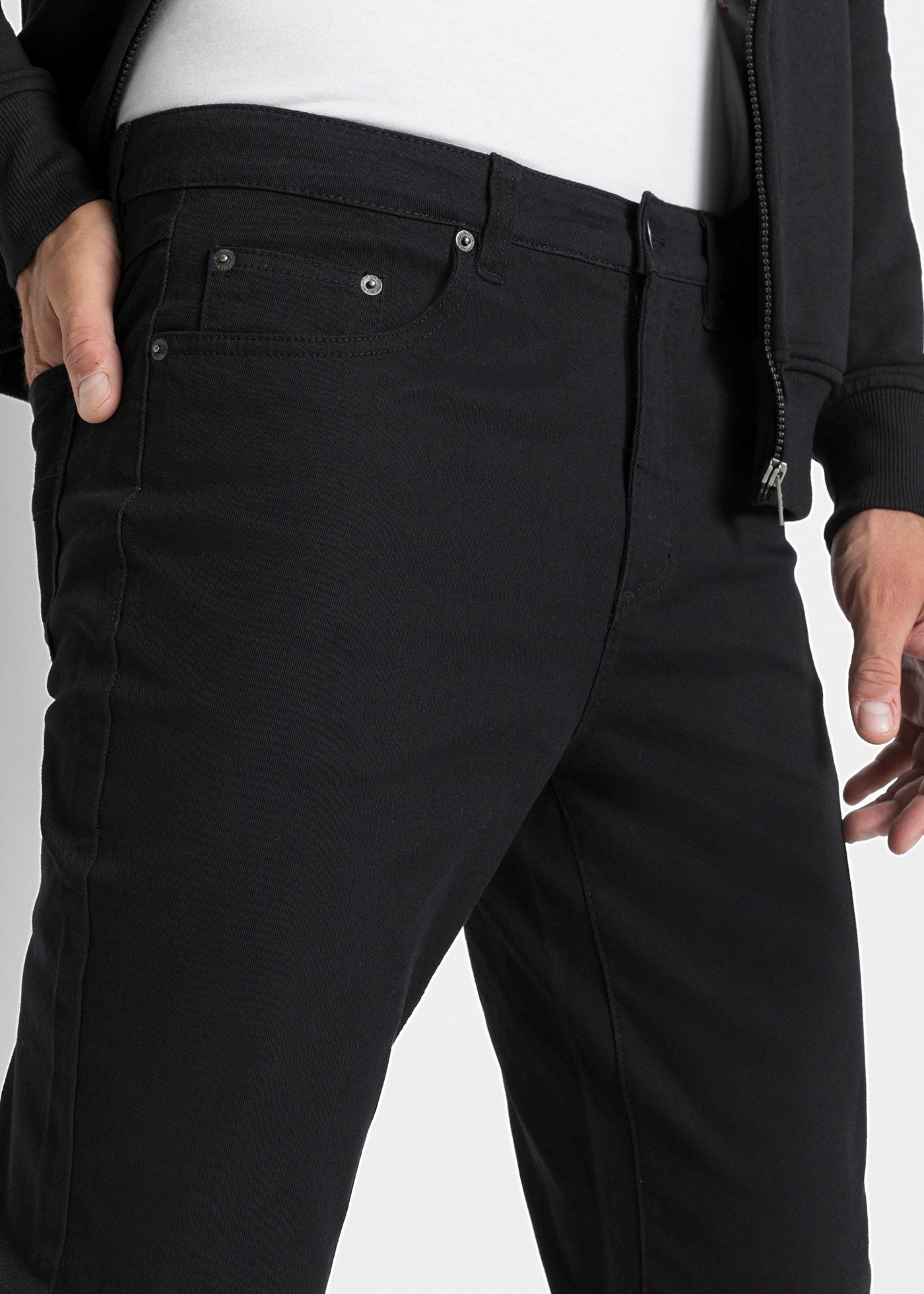 bonprix Pantalon stretch »Classic Fit Stretch-Hose, Straight«  Classic Fit Stretch-Hose, Straight, Five-Pocket-Design