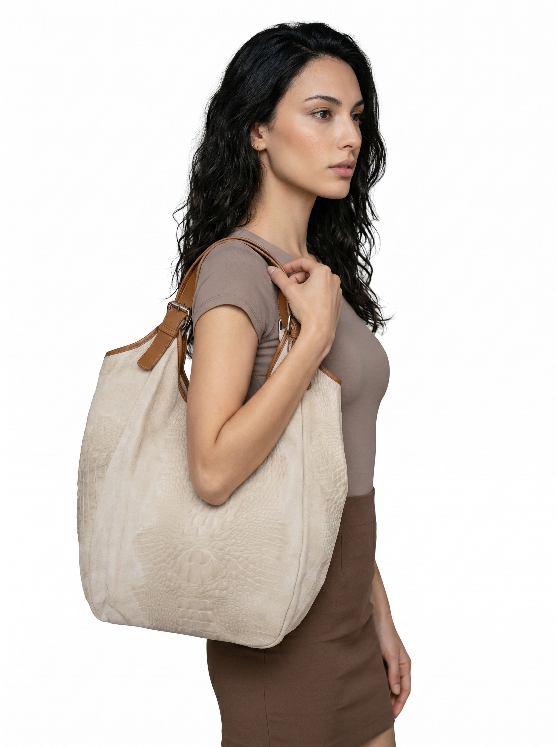 Samantha Look Shopper »SAMANTHA LOOK Damen echt Leder, Made in Italy« echt Leder, Made in Italy