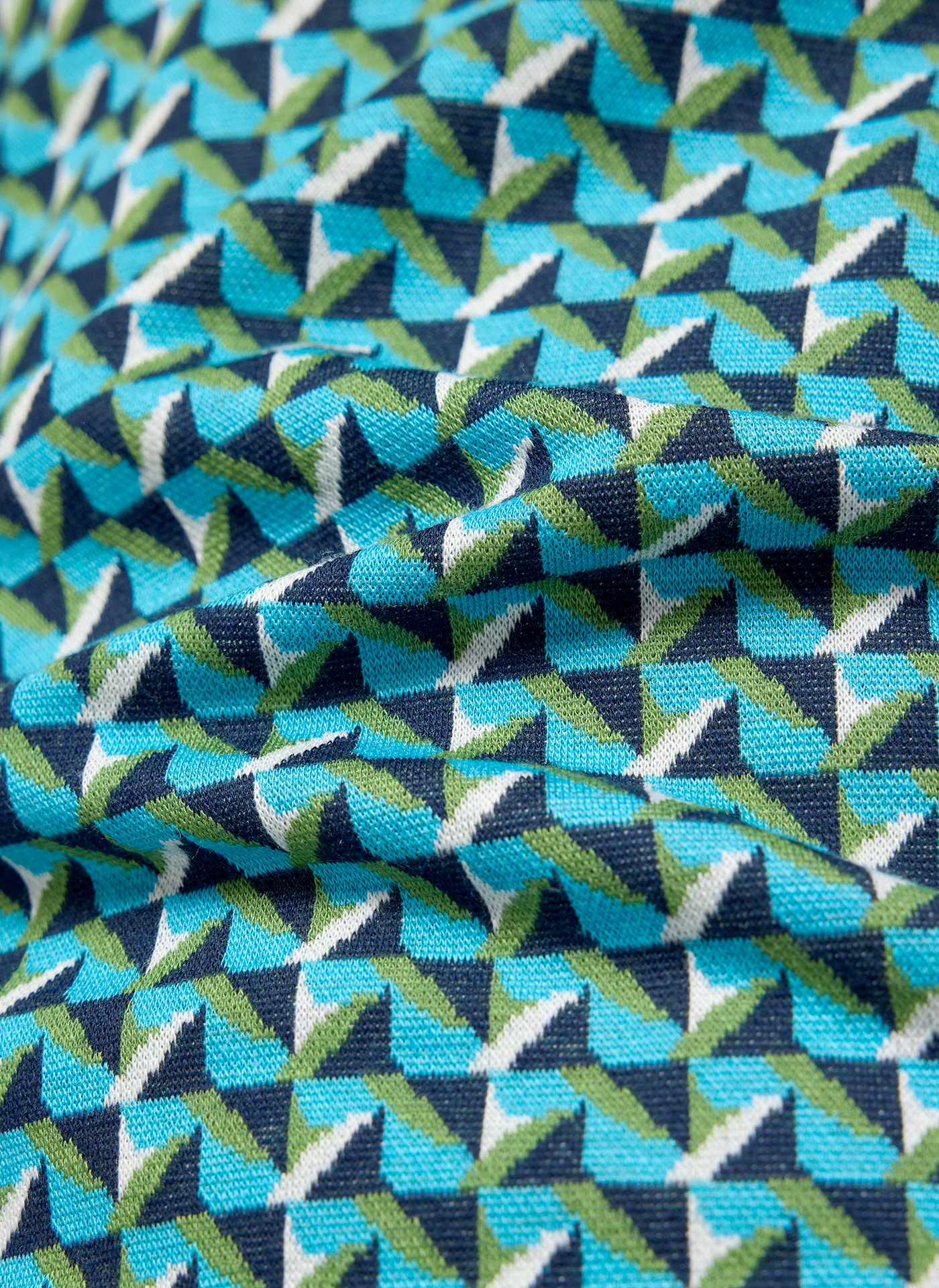 Rabe T-shirt à manches 3/4 mit geschlitztem Rollkragen und Minimal Print