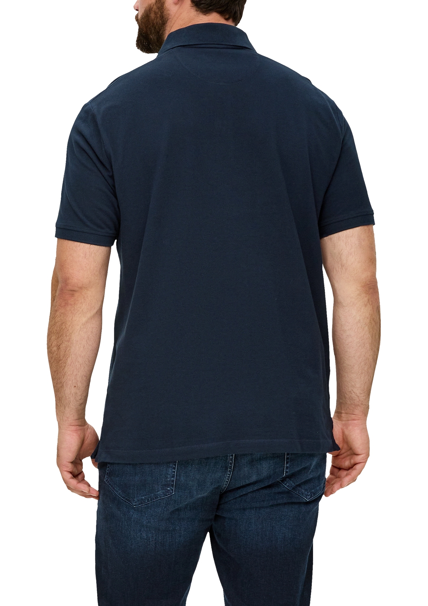 s.Oliver Men Big Sizes Polo Kurzarm-Polo aus Baumwolle - Grosse Grössen