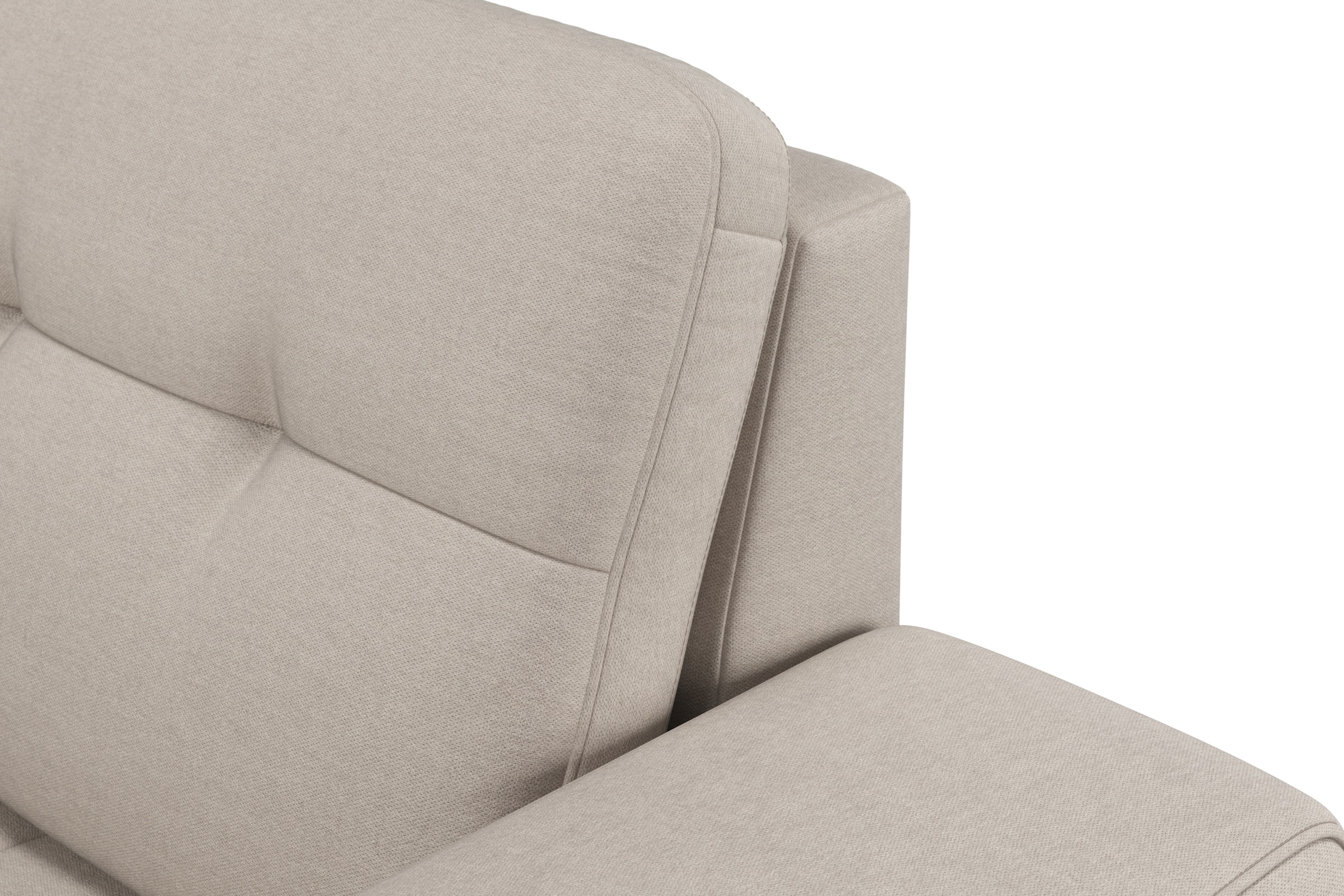 sit&more Ecksofa »Baviene L-Form« inklusive Sitztiefenverstellung und Federkern, wahlweise Bettfunktion