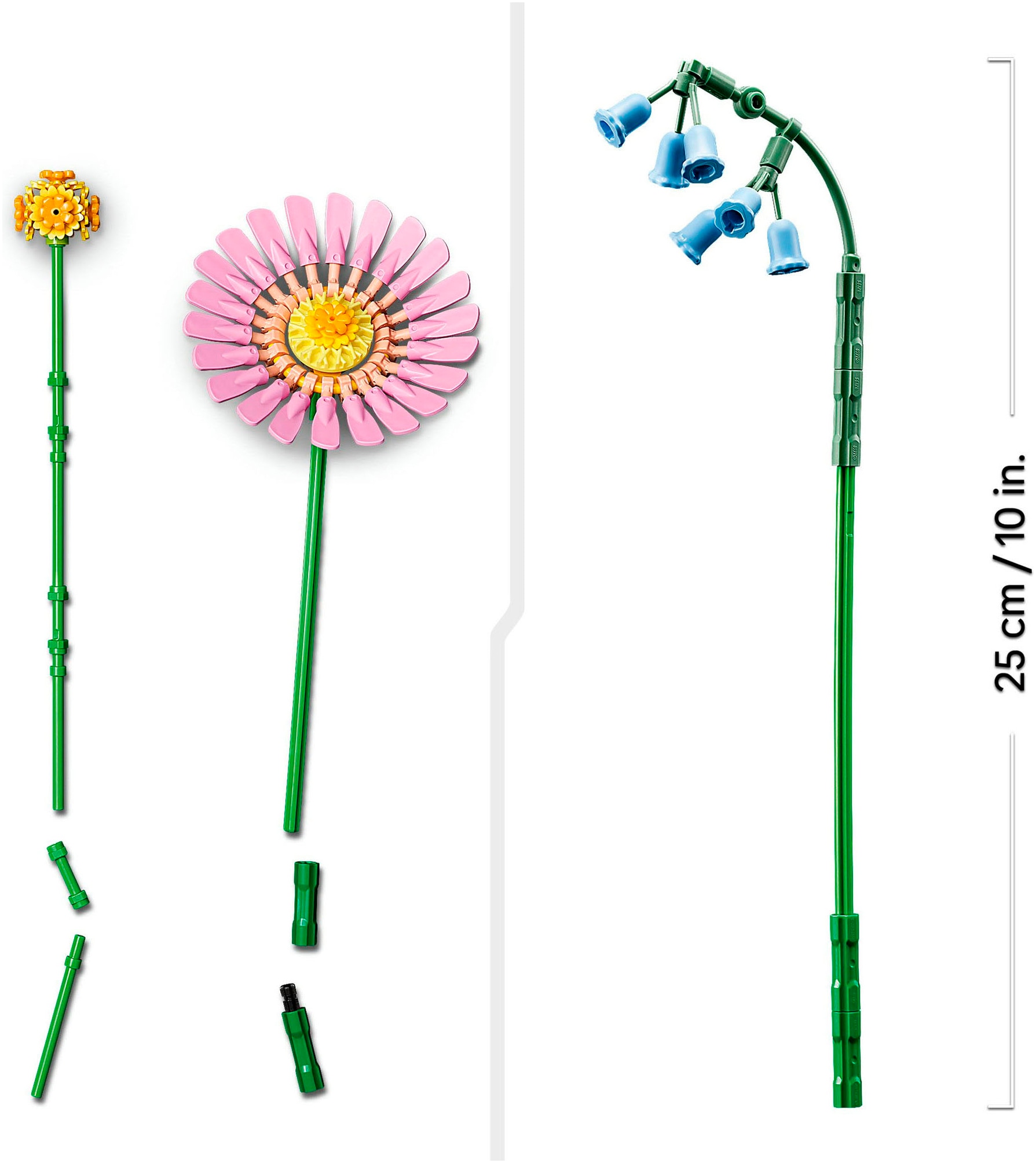 LEGO® Pions de construction »Kleiner Sommerstrauss (10347), LEGO Botanicals« Made in Europe