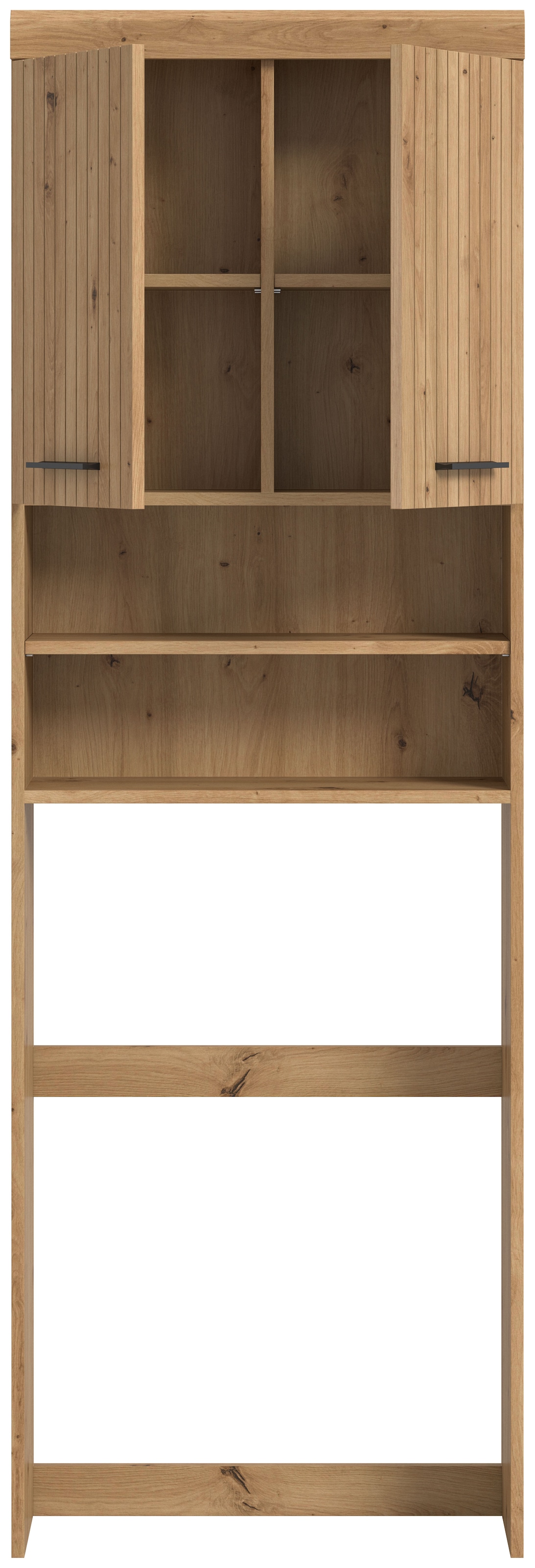 welltime Armoire pour machine à laver »SIENA, Breite 63cm, für Waschmaschine & Trockner, 2 Türen, MDF-Front« BEST-SELLER !,  en plusieurs couleurs, armoire suspendue, armoire de transformation, armoire de salle de bain