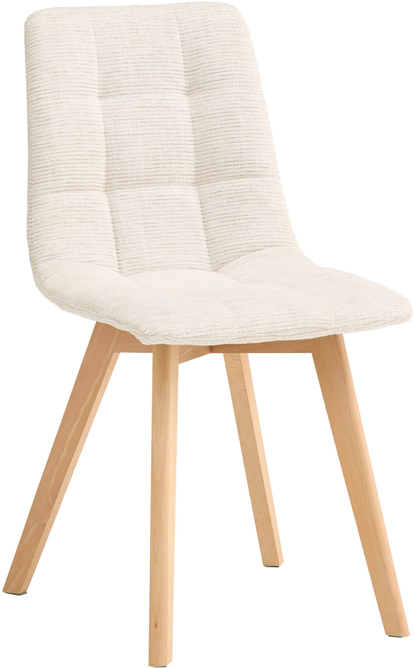 Stolkom Chaise à 4 pieds (Ensemble) 2 cuislargeur 55 cm, piétement 4 pieds en bois massif