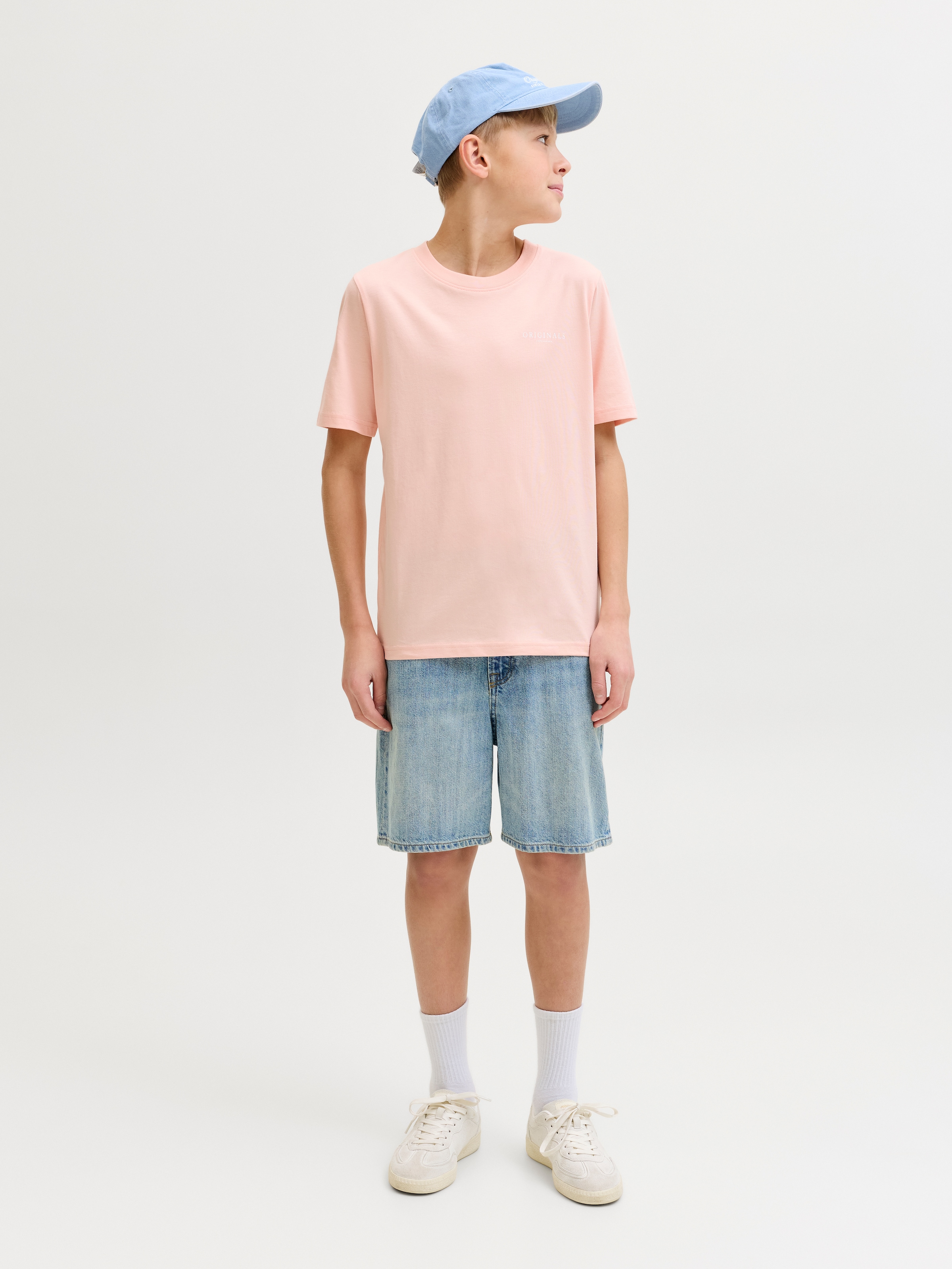 Jack & Jones Junior Short »JJITONY JJORIGINAL SHORTS AKM 280 JNR«  mit lässigem Used-Look