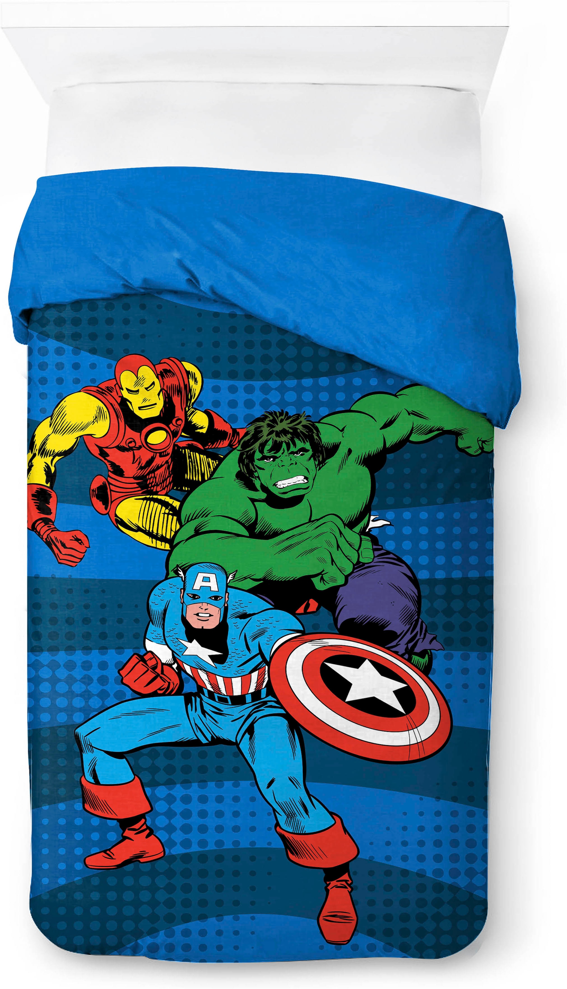 MARVEL Linge de lit pour enfants »Avengers Good Guys« 2 100% coton