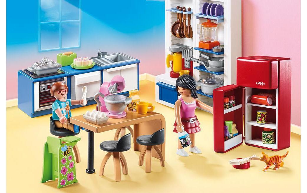Playmobil® Briques de jeu »Dollhouse Familienküche 70206«