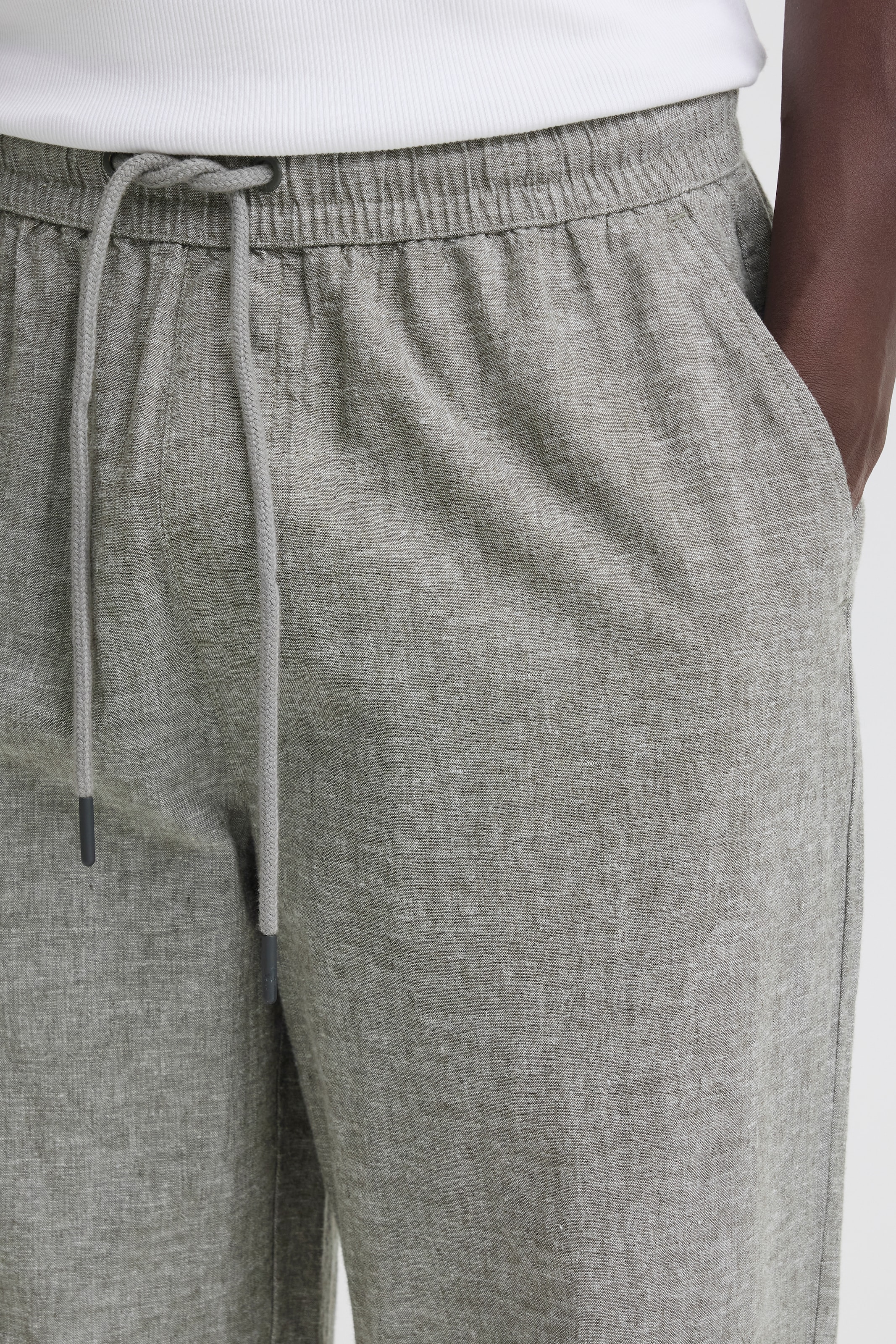 Blend Pantalon en lin »BHABAN LIN PANTS PP NOOS«  estivale, avec une forte teneur en coton