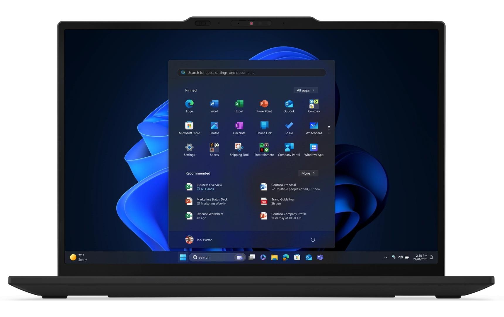 Lenovo Ordinateur portable »ThinkPad X13 Gen 6 (Intel)« / 13,3 ″ Intel Core Ultra 7 1.000 GB SSD